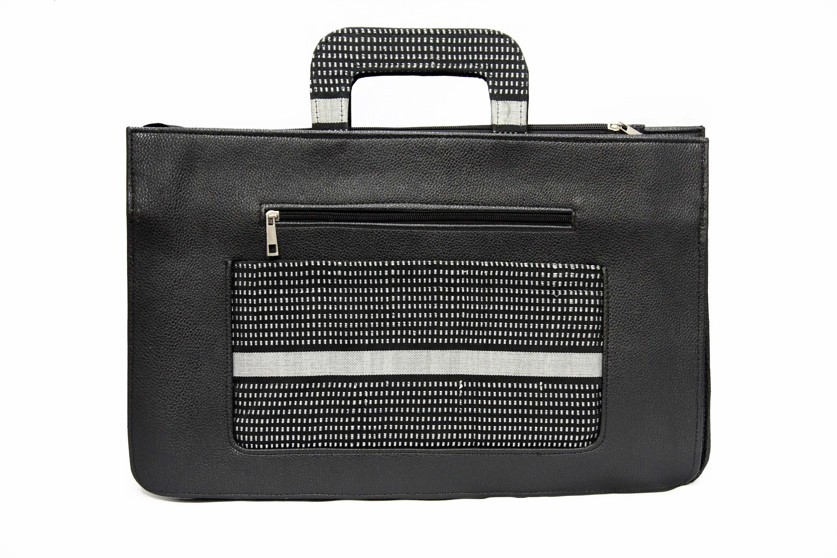 Silverbar Laptop Aso Oke Bag