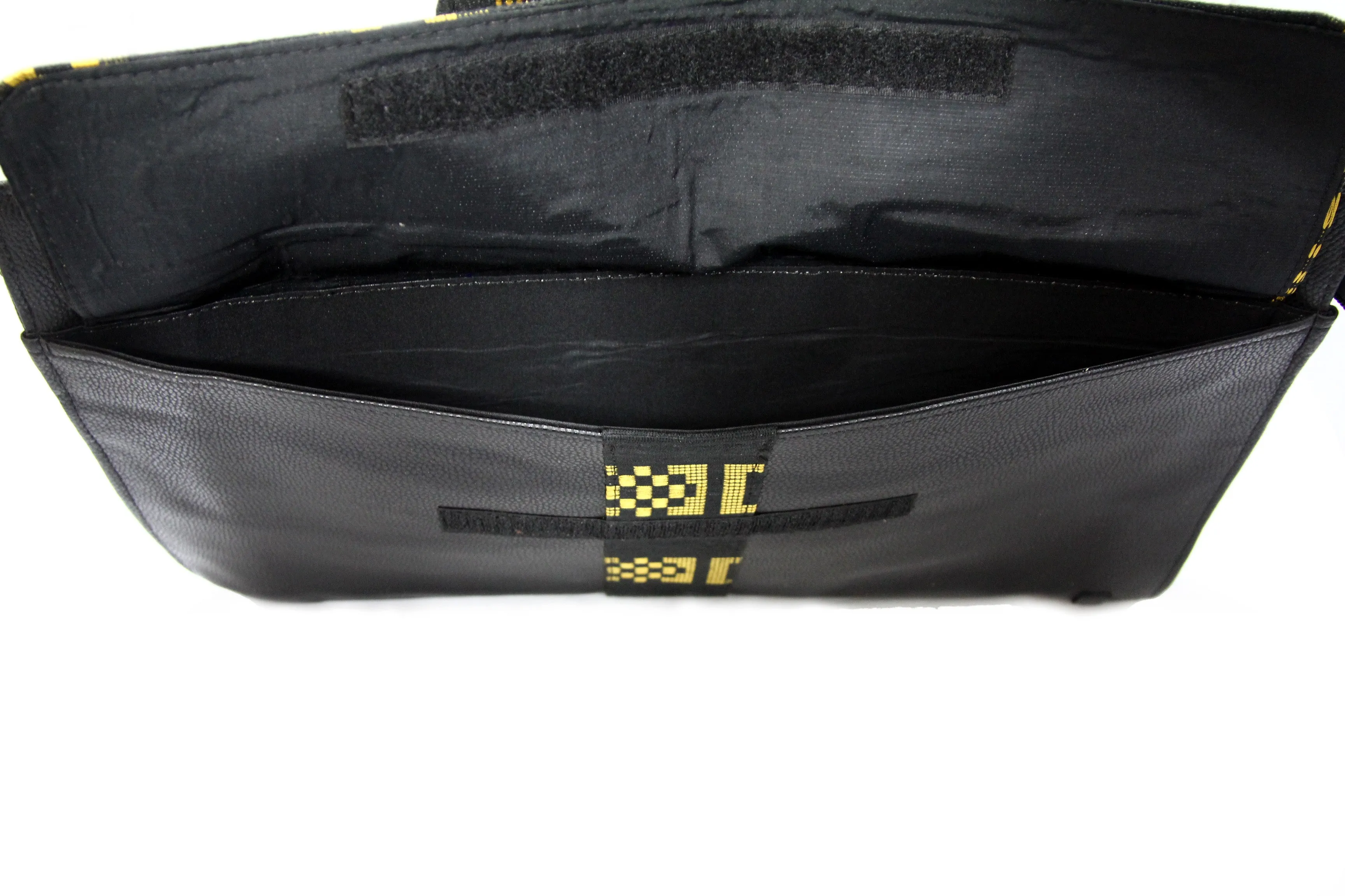 Silverbar Laptop Aso Oke Bag