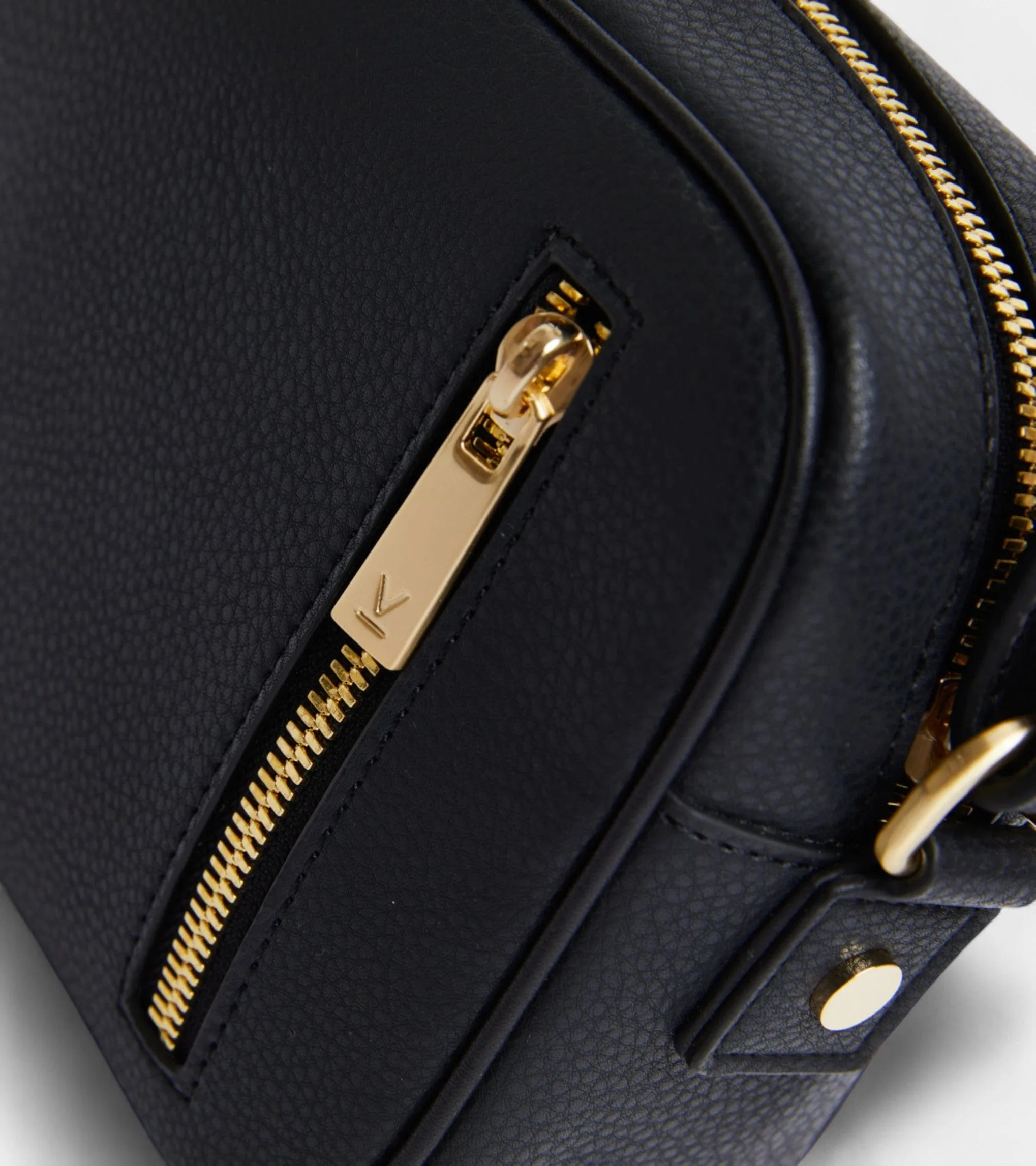Silvie Vegan Bio-Based Bamboo Crossbody Bag | Black