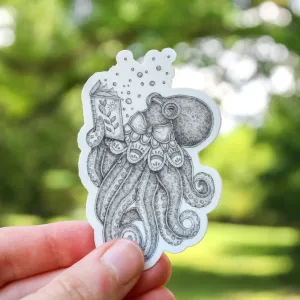 Sir Elias Mundy Octopus Sticker