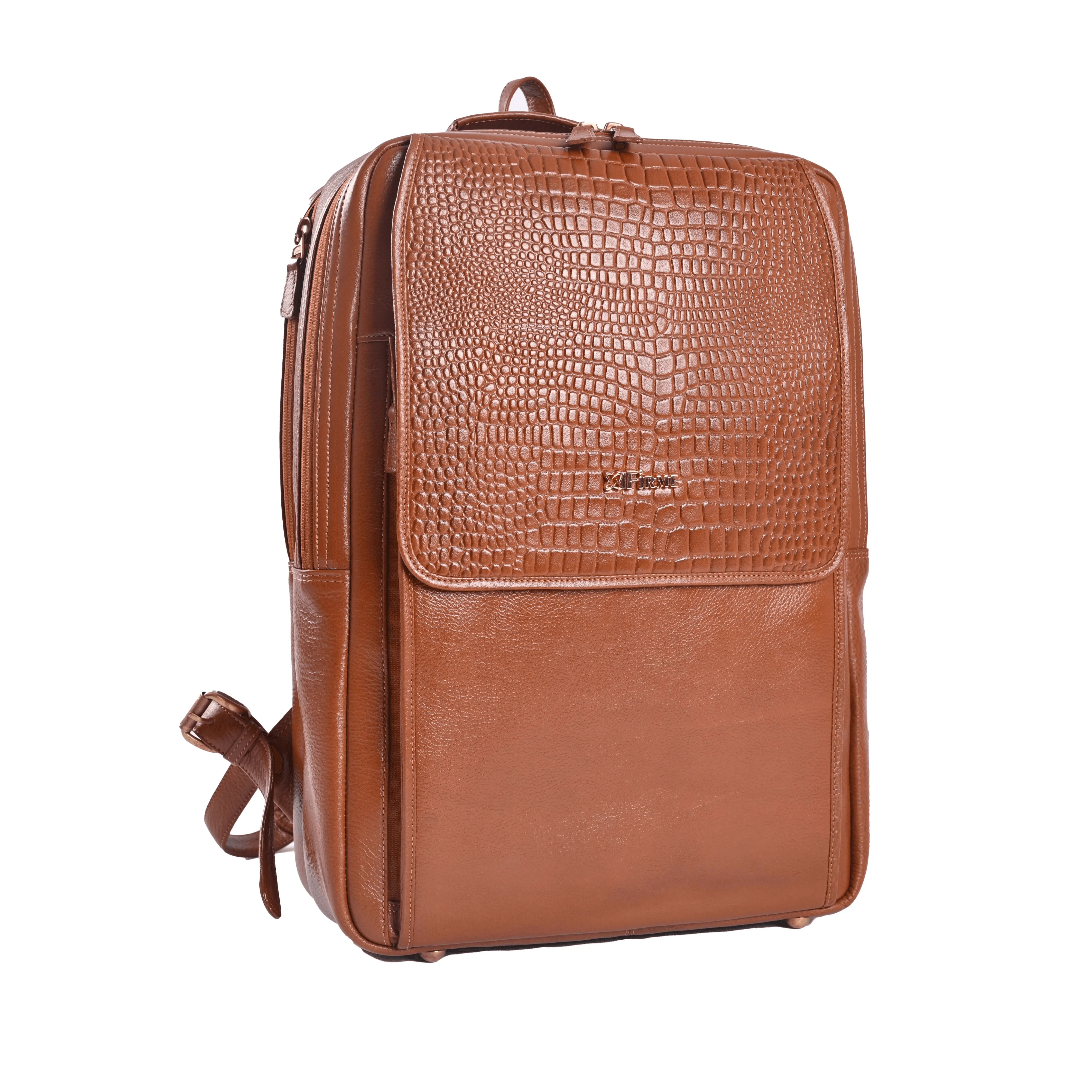 Skier Leather Backpack
