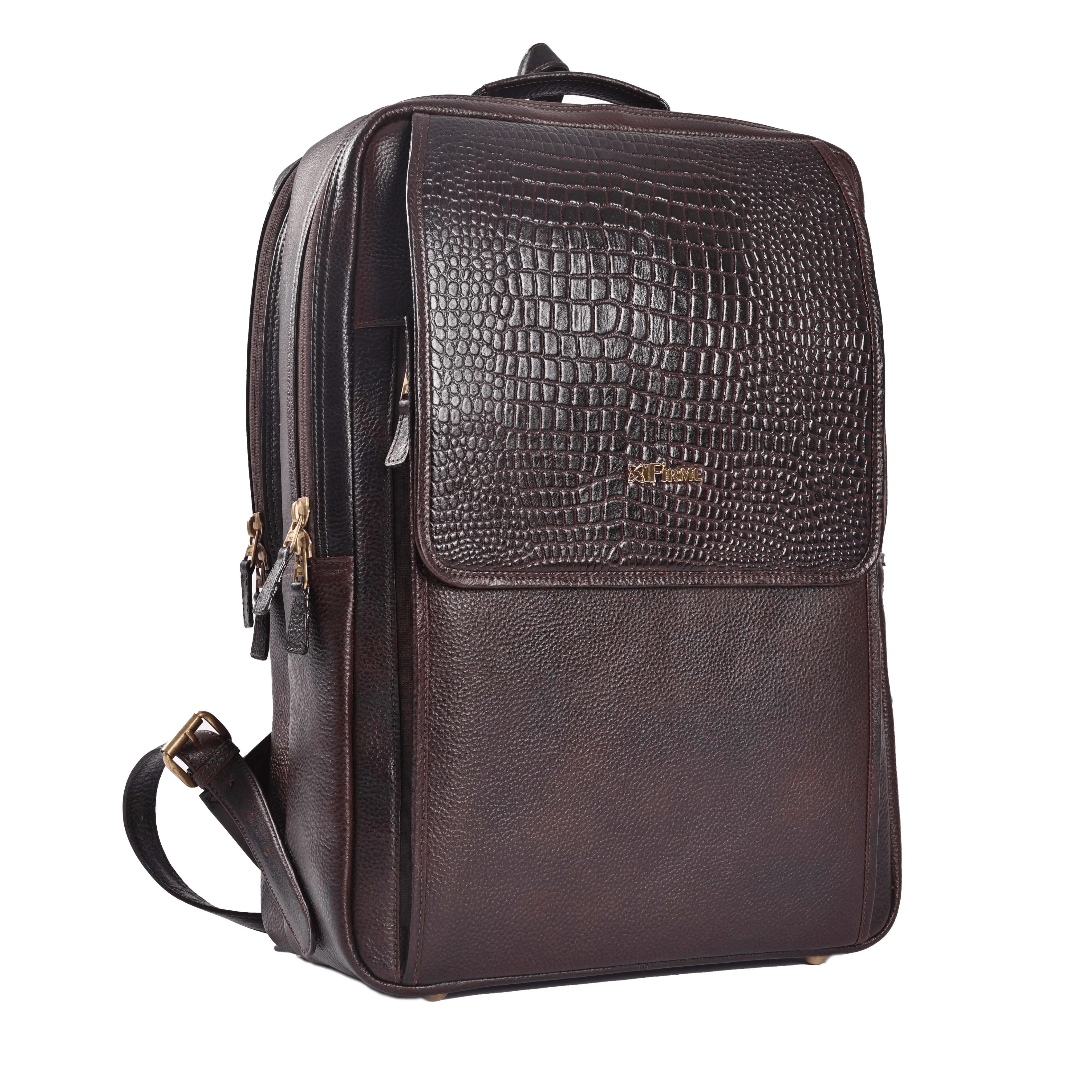 Skier Leather Backpack