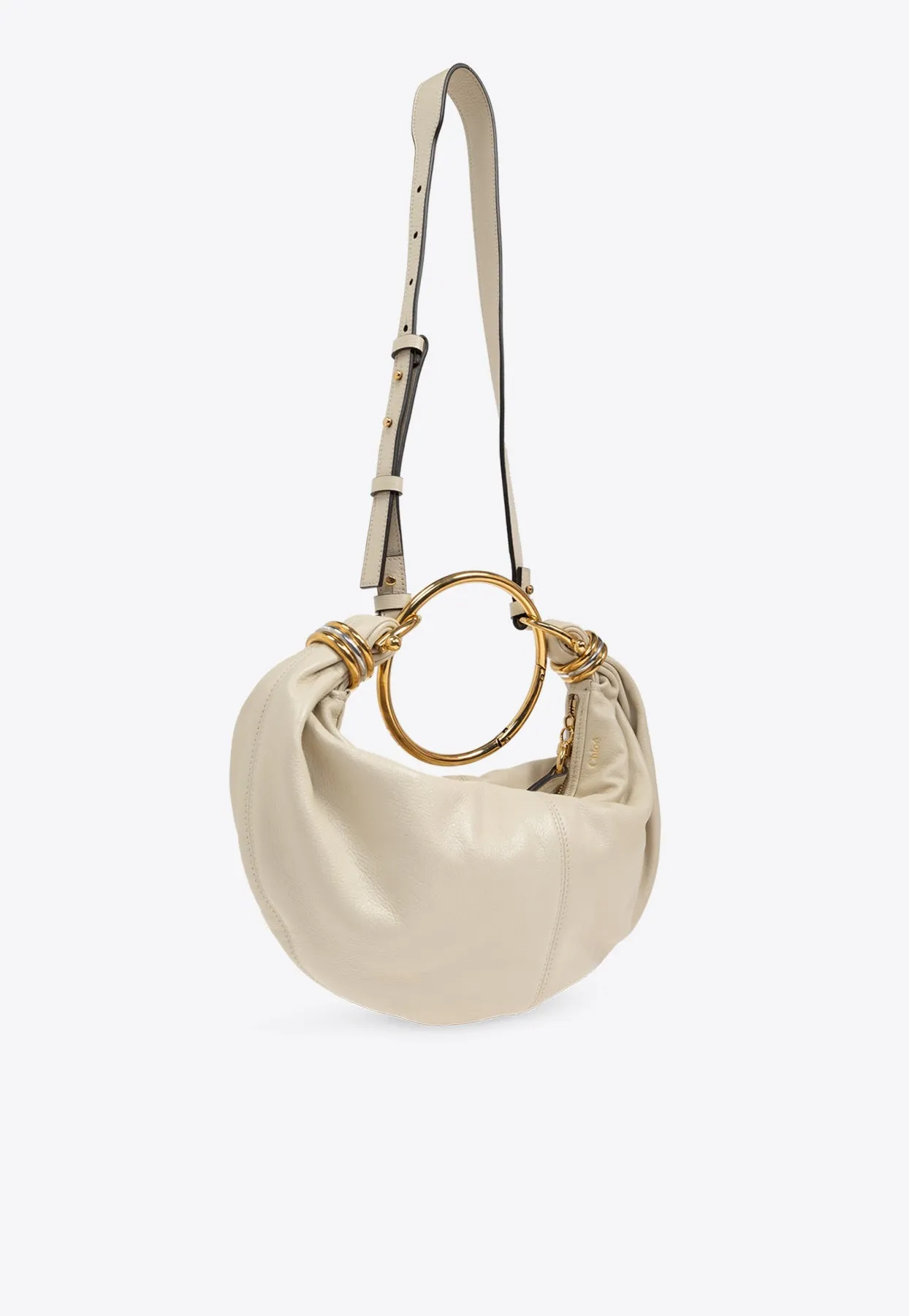 Small Bracelet Leather Crossbody Bag