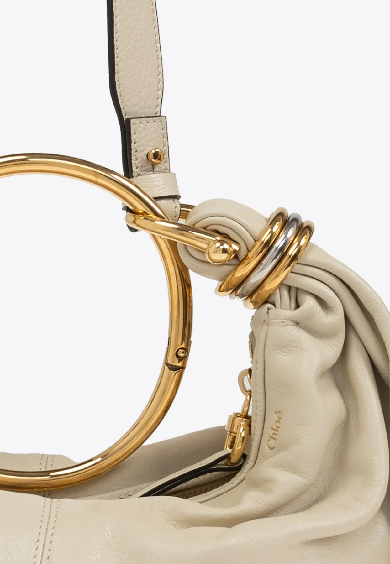 Small Bracelet Leather Crossbody Bag