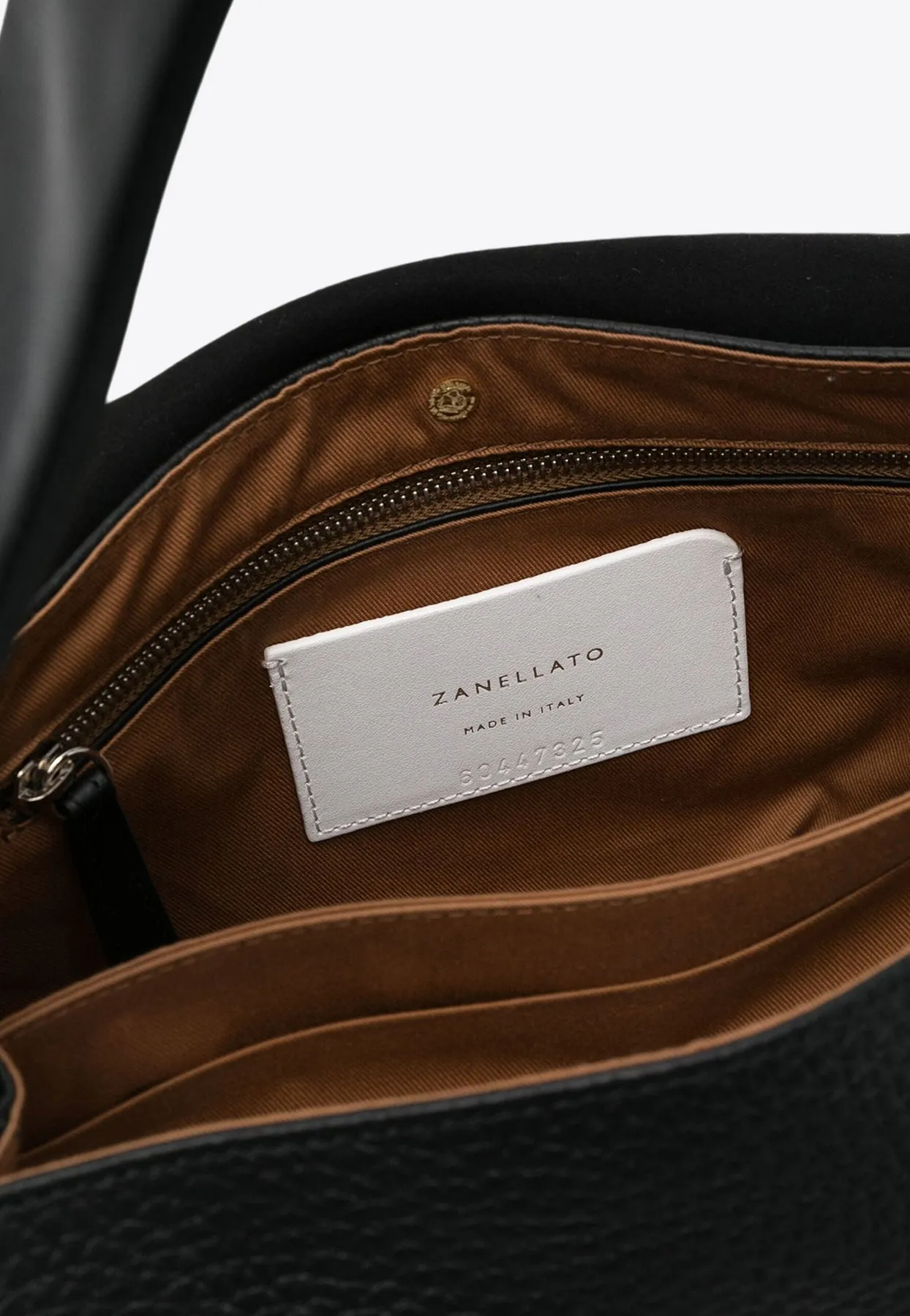 Small Postina Leather Shoulder Bag