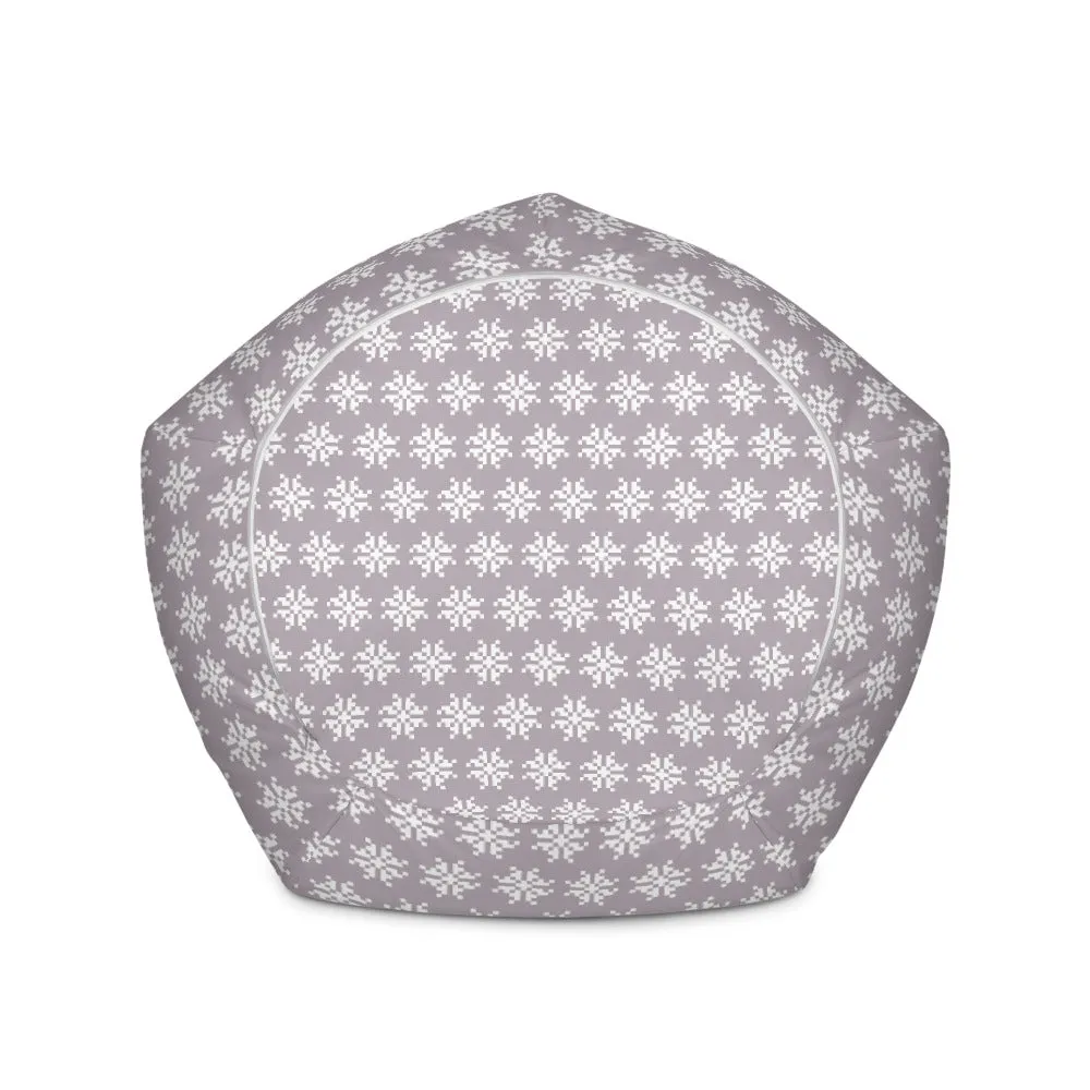 Snow - Sustainably Made Bean Bag Chair Cover