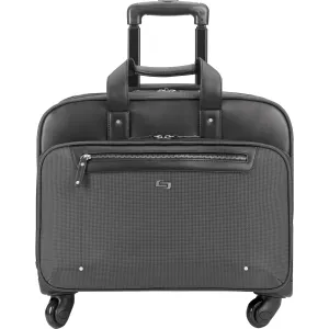 Solo Gramercy Carrying Case (Roller) for 15.6" Notebook - Gray