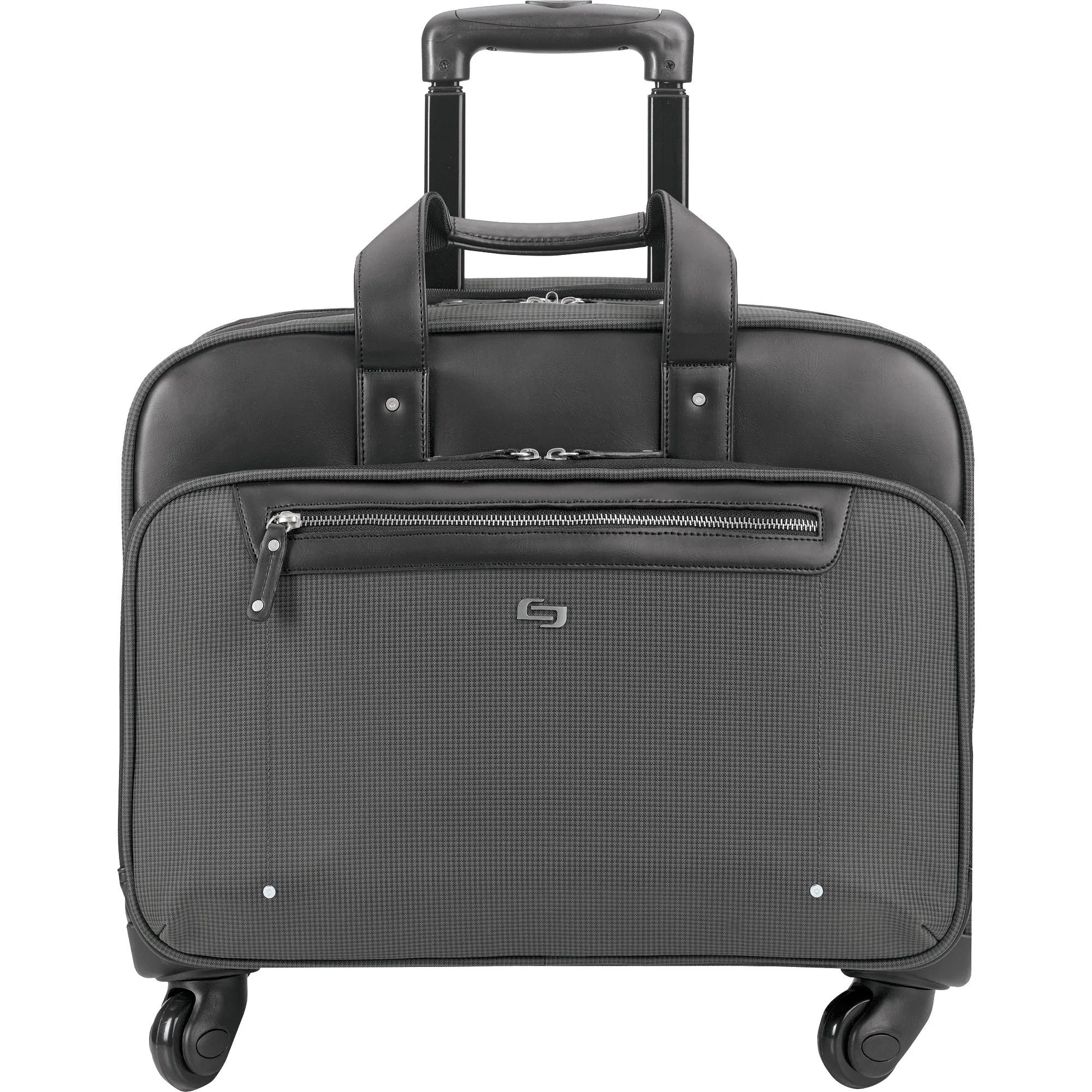 Solo Gramercy Carrying Case (Roller) for 15.6" Notebook - Gray