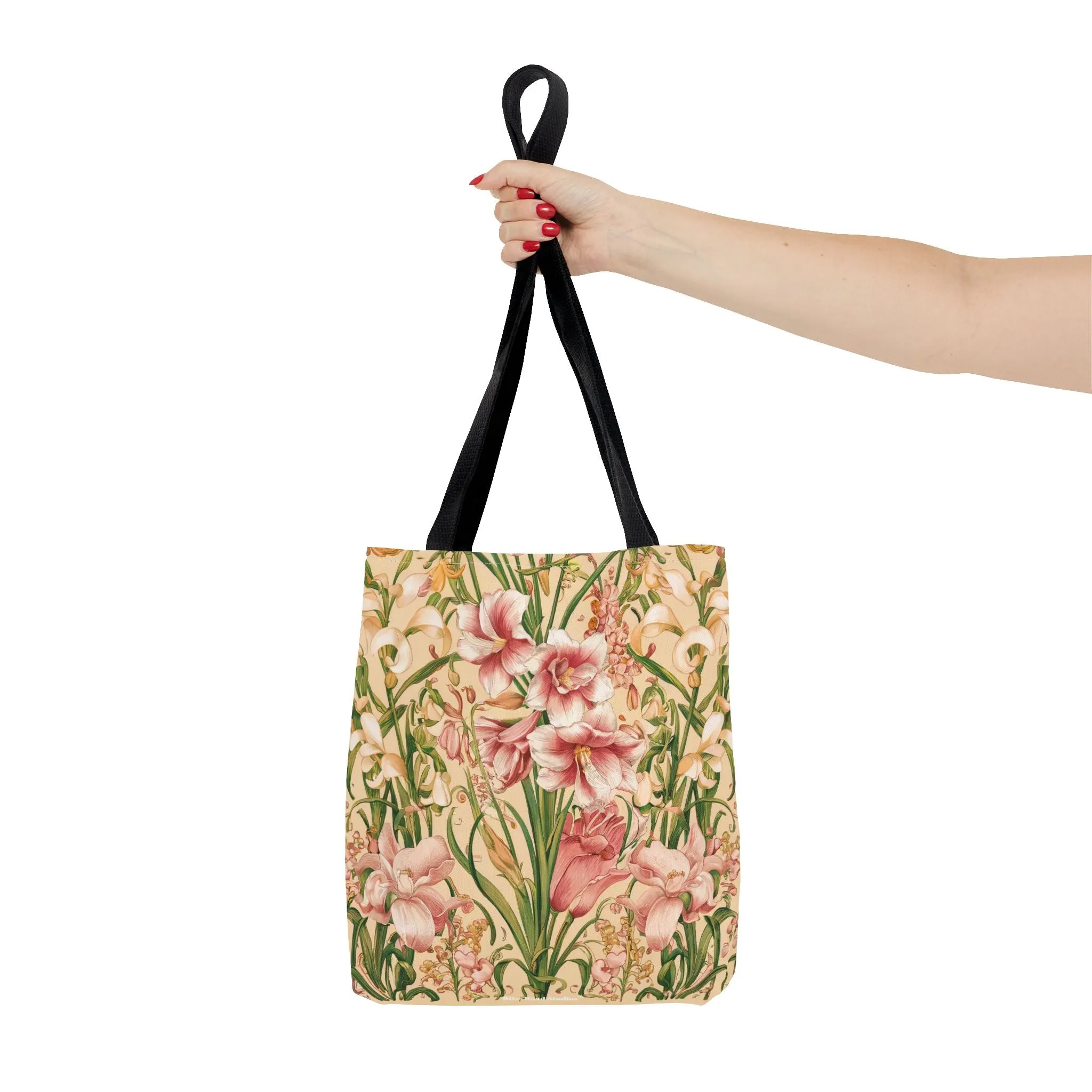 Star Lilies Enchantment Tote Bag - Carry Elegance and Charm Wherever You Go! Available in 3 sizes.