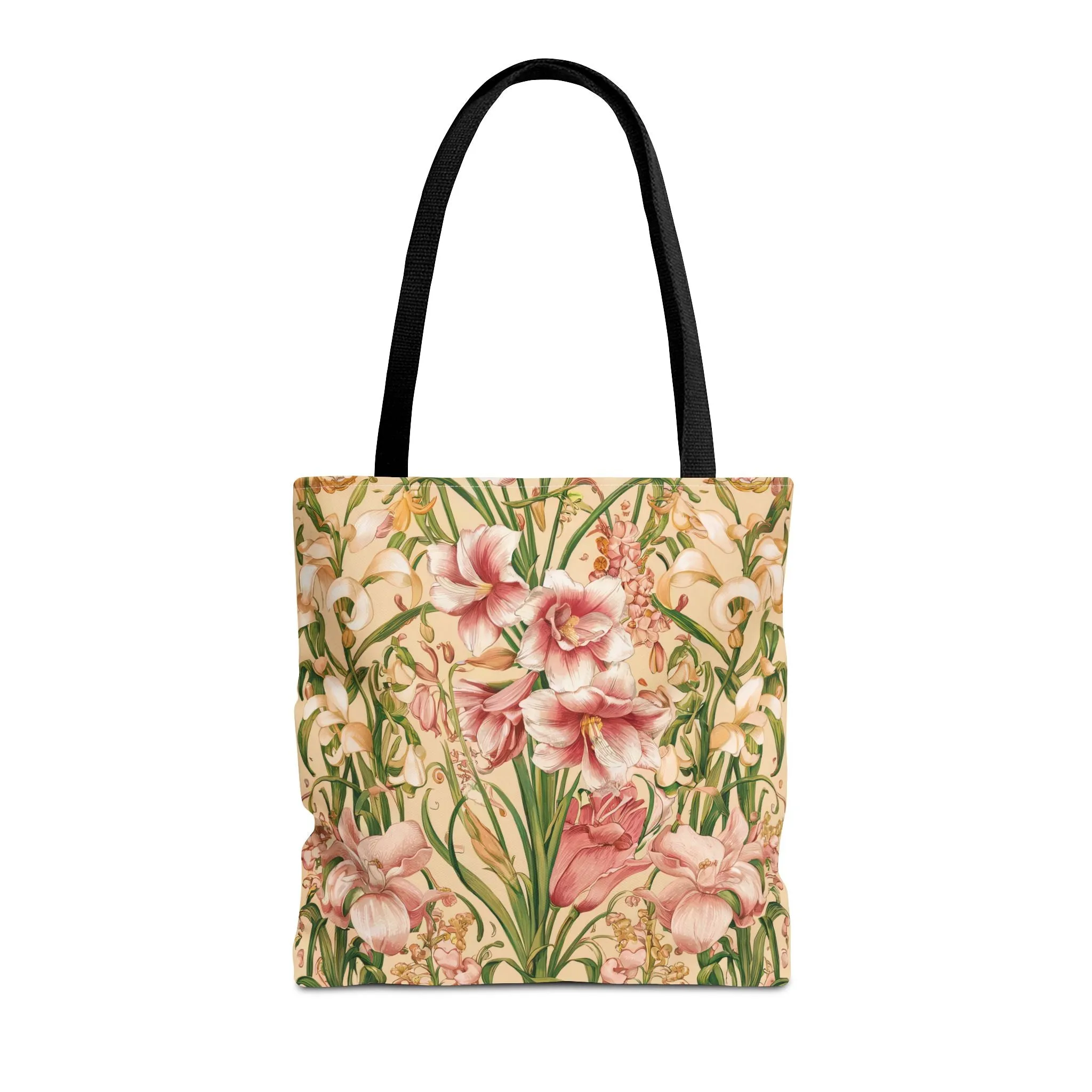 Star Lilies Enchantment Tote Bag - Carry Elegance and Charm Wherever You Go! Available in 3 sizes.