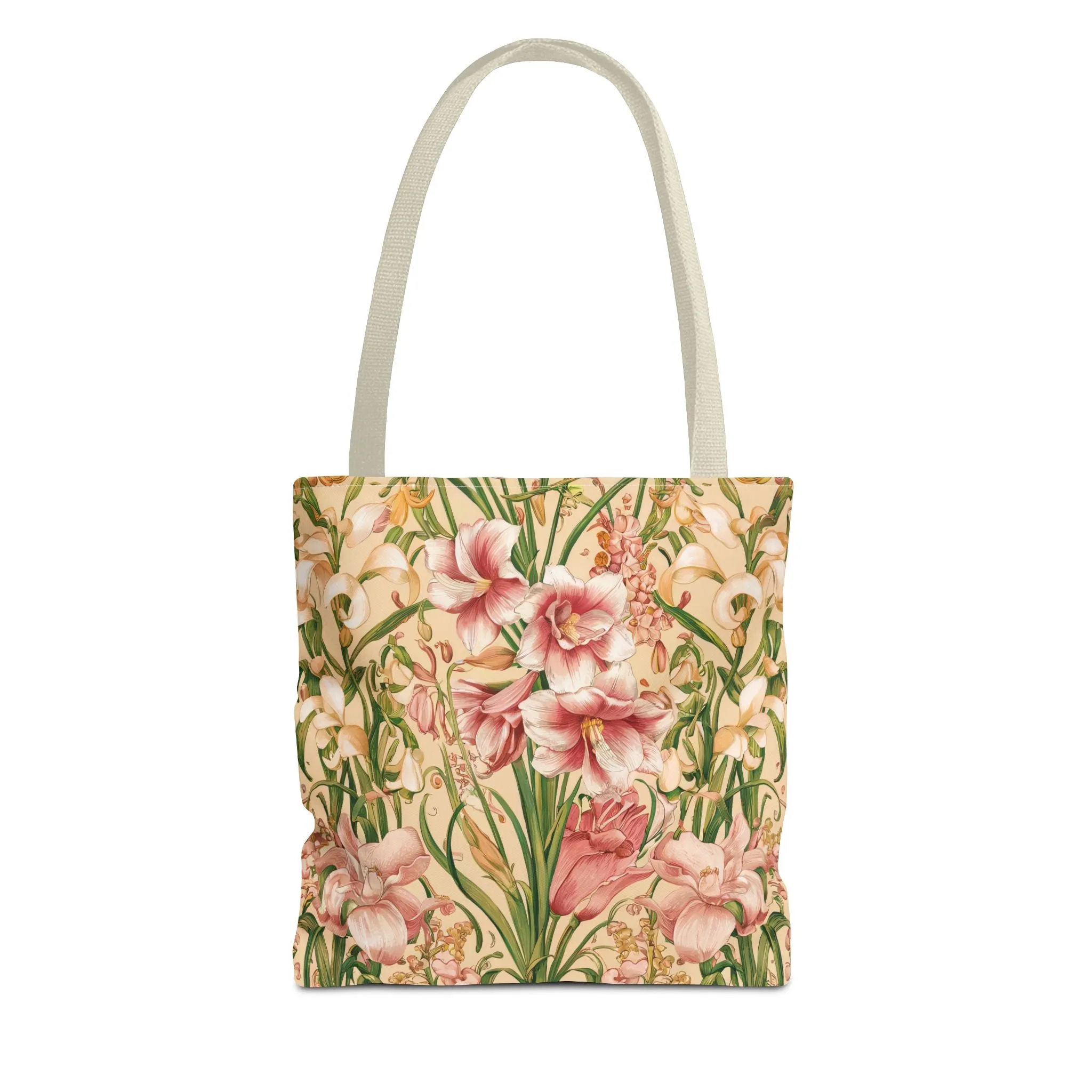 Star Lilies Enchantment Tote Bag - Carry Elegance and Charm Wherever You Go! Available in 3 sizes.