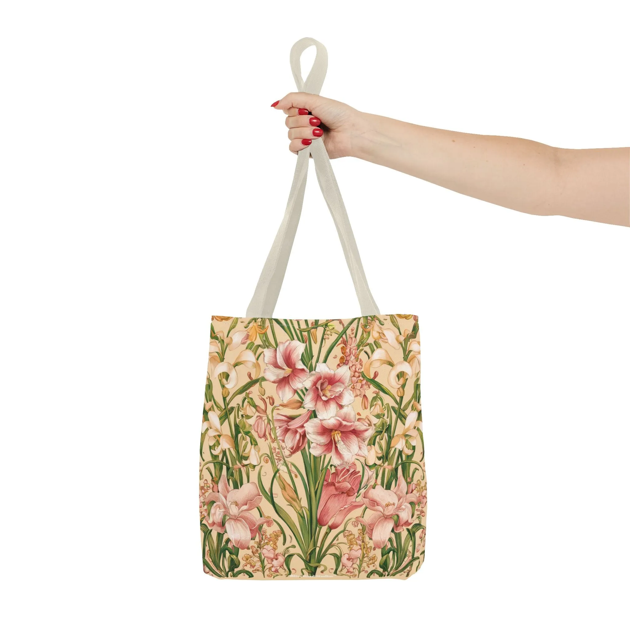 Star Lilies Enchantment Tote Bag - Carry Elegance and Charm Wherever You Go! Available in 3 sizes.