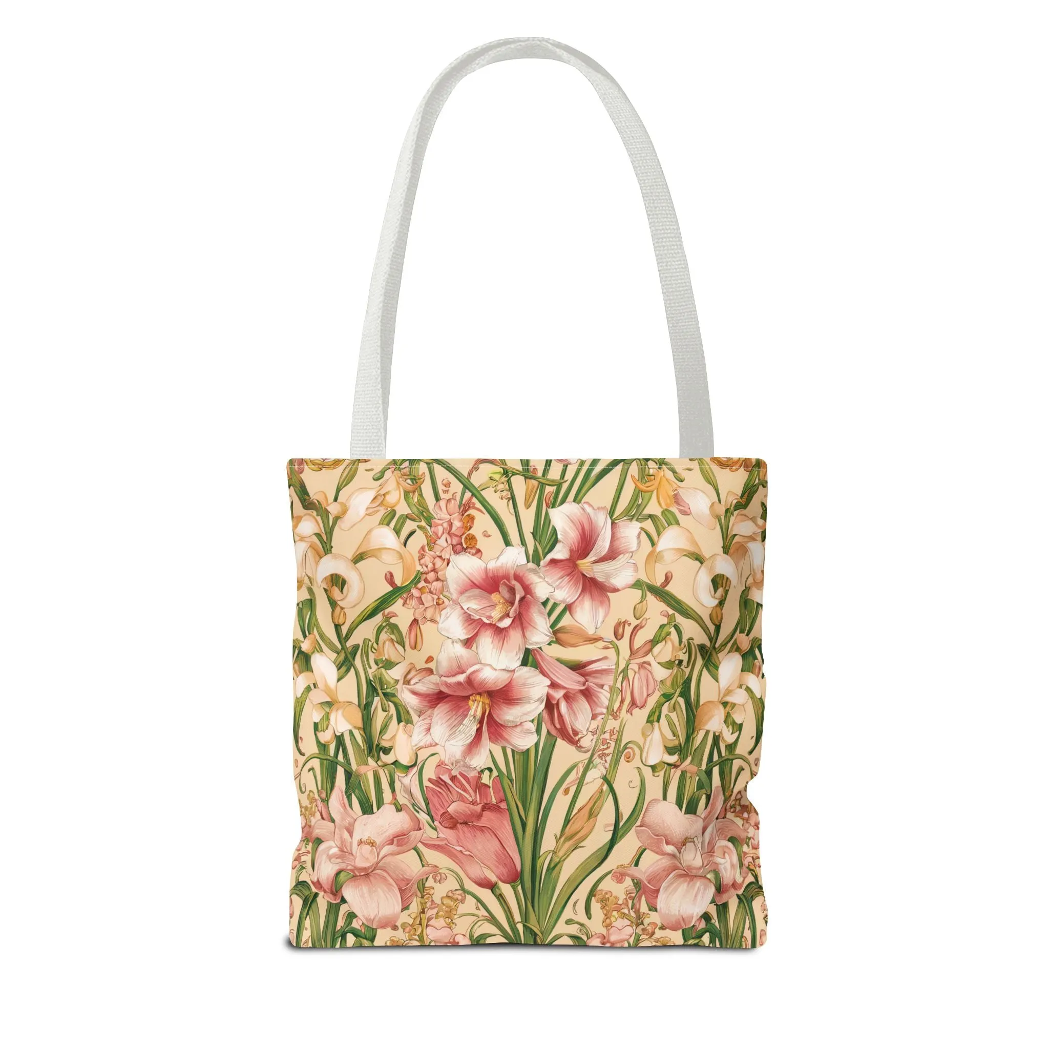 Star Lilies Enchantment Tote Bag - Carry Elegance and Charm Wherever You Go! Available in 3 sizes.