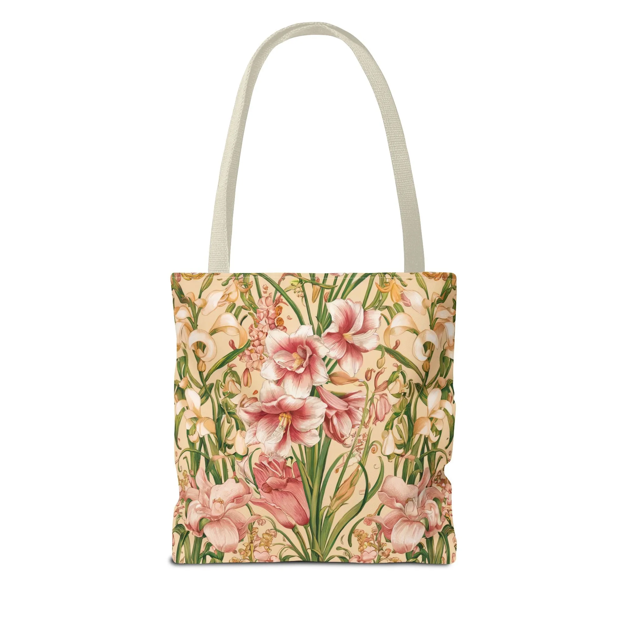 Star Lilies Enchantment Tote Bag - Carry Elegance and Charm Wherever You Go! Available in 3 sizes.