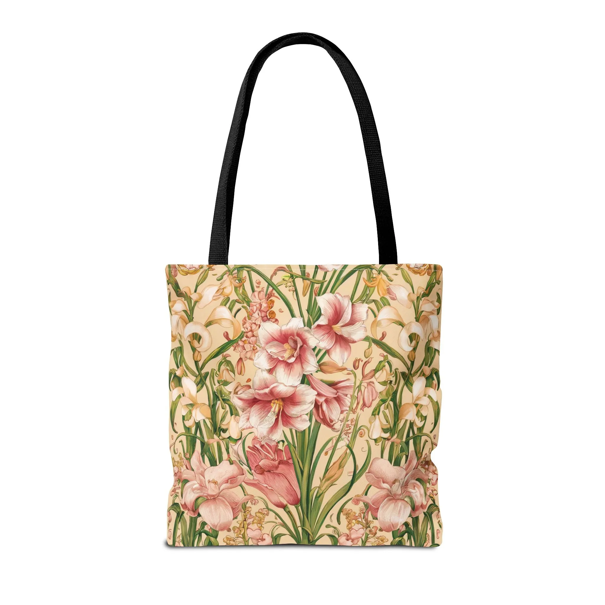 Star Lilies Enchantment Tote Bag - Carry Elegance and Charm Wherever You Go! Available in 3 sizes.