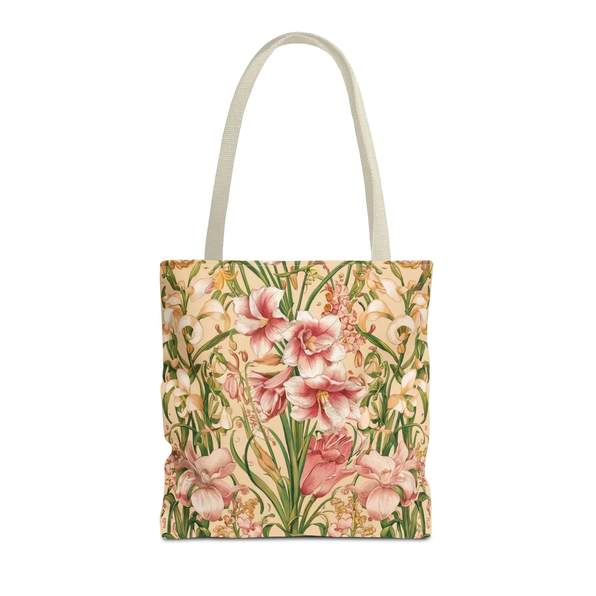 Star Lilies Enchantment Tote Bag - Carry Elegance and Charm Wherever You Go! Available in 3 sizes.