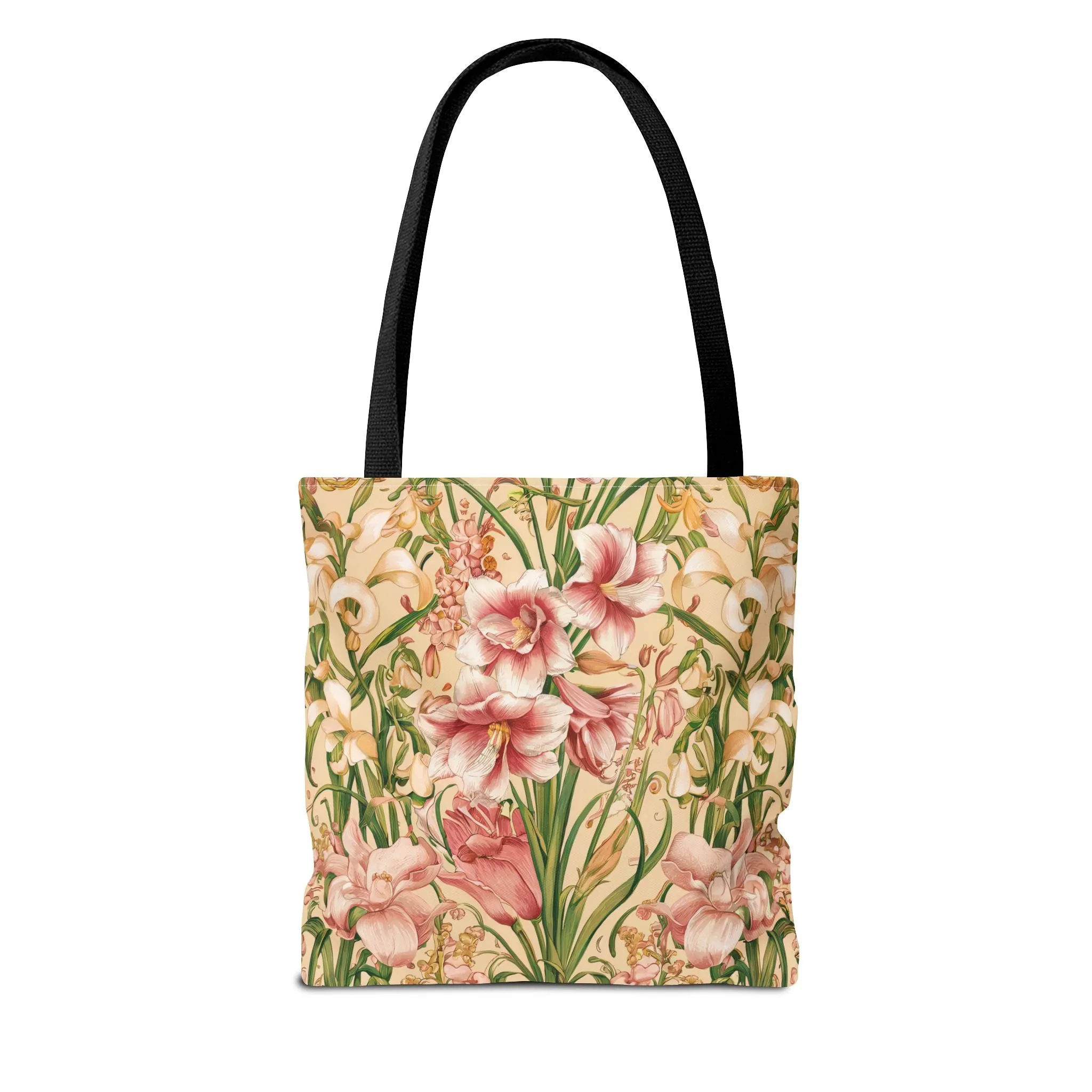 Star Lilies Enchantment Tote Bag - Carry Elegance and Charm Wherever You Go! Available in 3 sizes.
