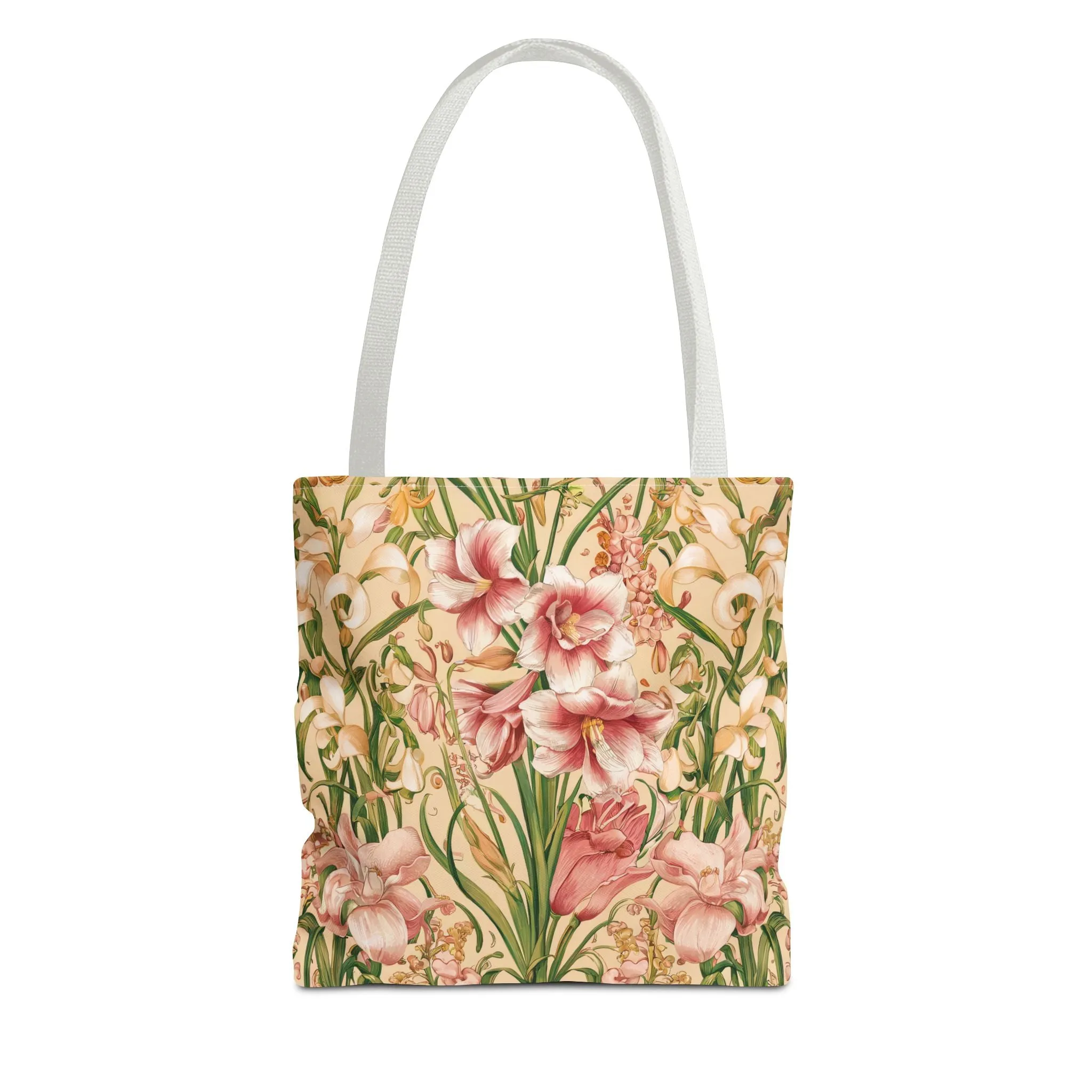 Star Lilies Enchantment Tote Bag - Carry Elegance and Charm Wherever You Go! Available in 3 sizes.