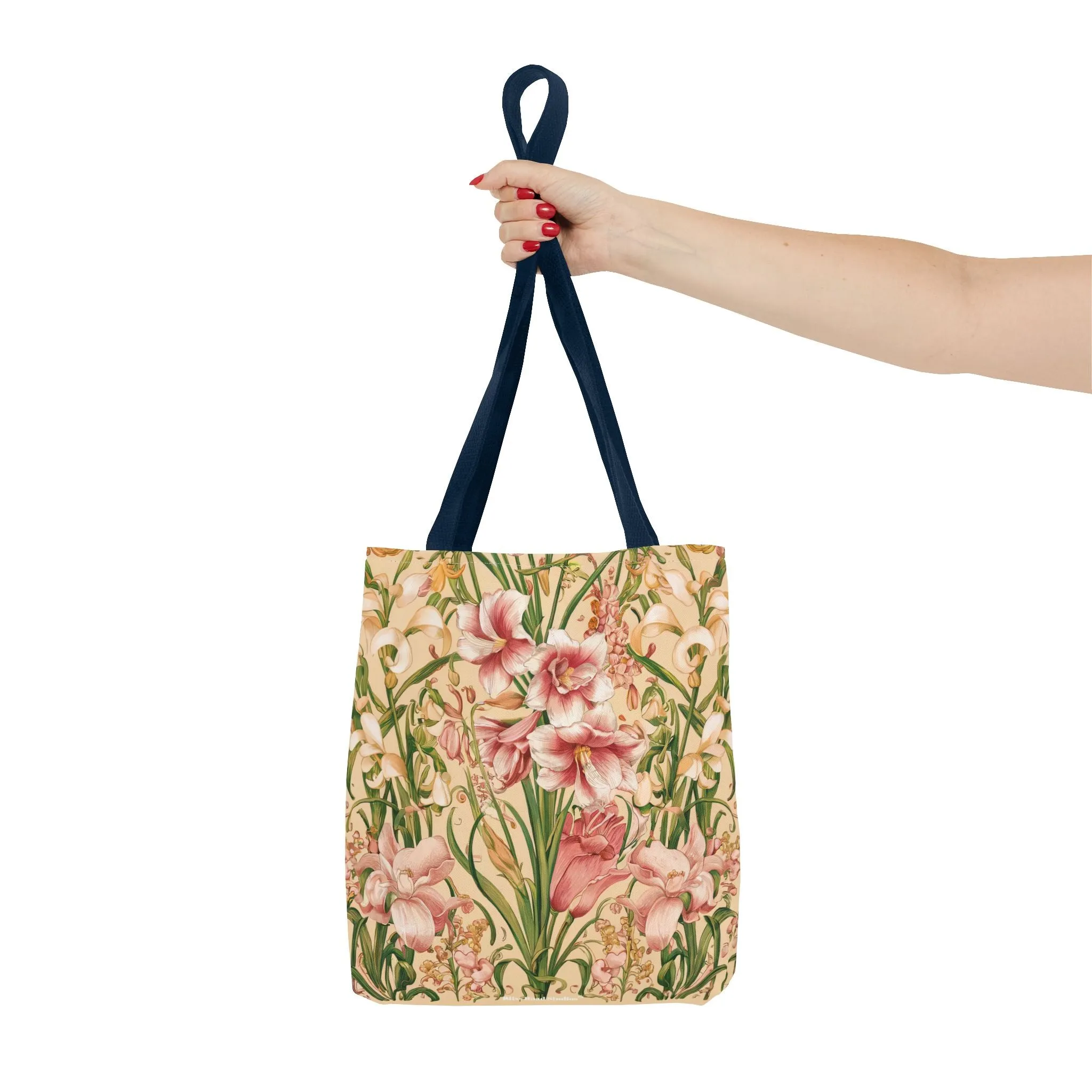 Star Lilies Enchantment Tote Bag - Carry Elegance and Charm Wherever You Go! Available in 3 sizes.