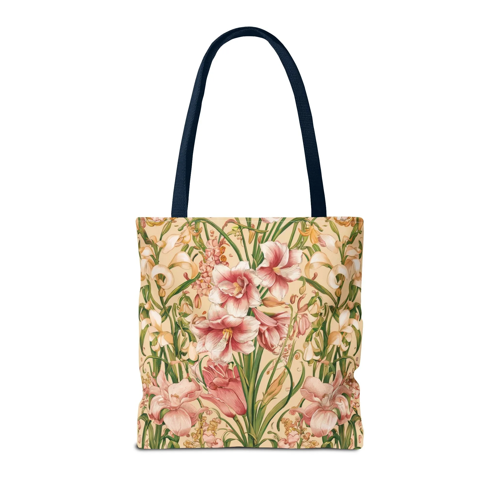 Star Lilies Enchantment Tote Bag - Carry Elegance and Charm Wherever You Go! Available in 3 sizes.
