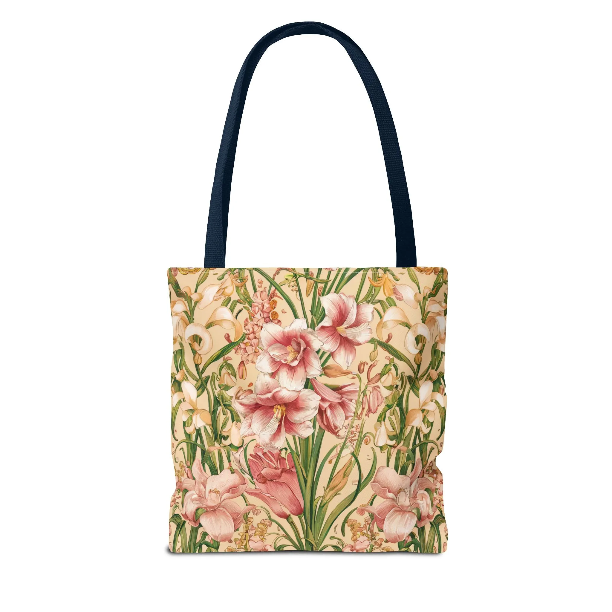Star Lilies Enchantment Tote Bag - Carry Elegance and Charm Wherever You Go! Available in 3 sizes.