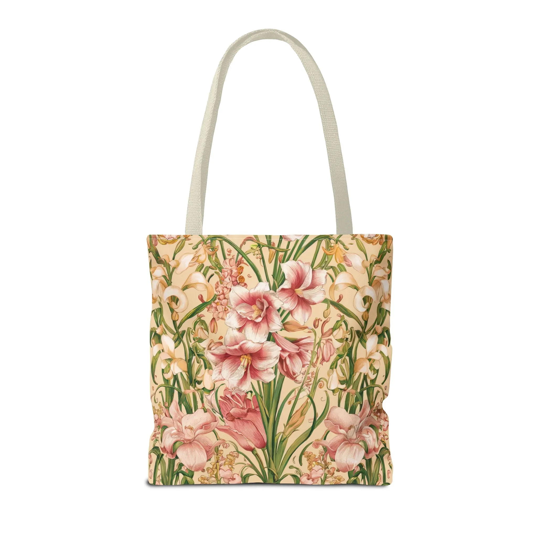 Star Lilies Enchantment Tote Bag - Carry Elegance and Charm Wherever You Go! Available in 3 sizes.
