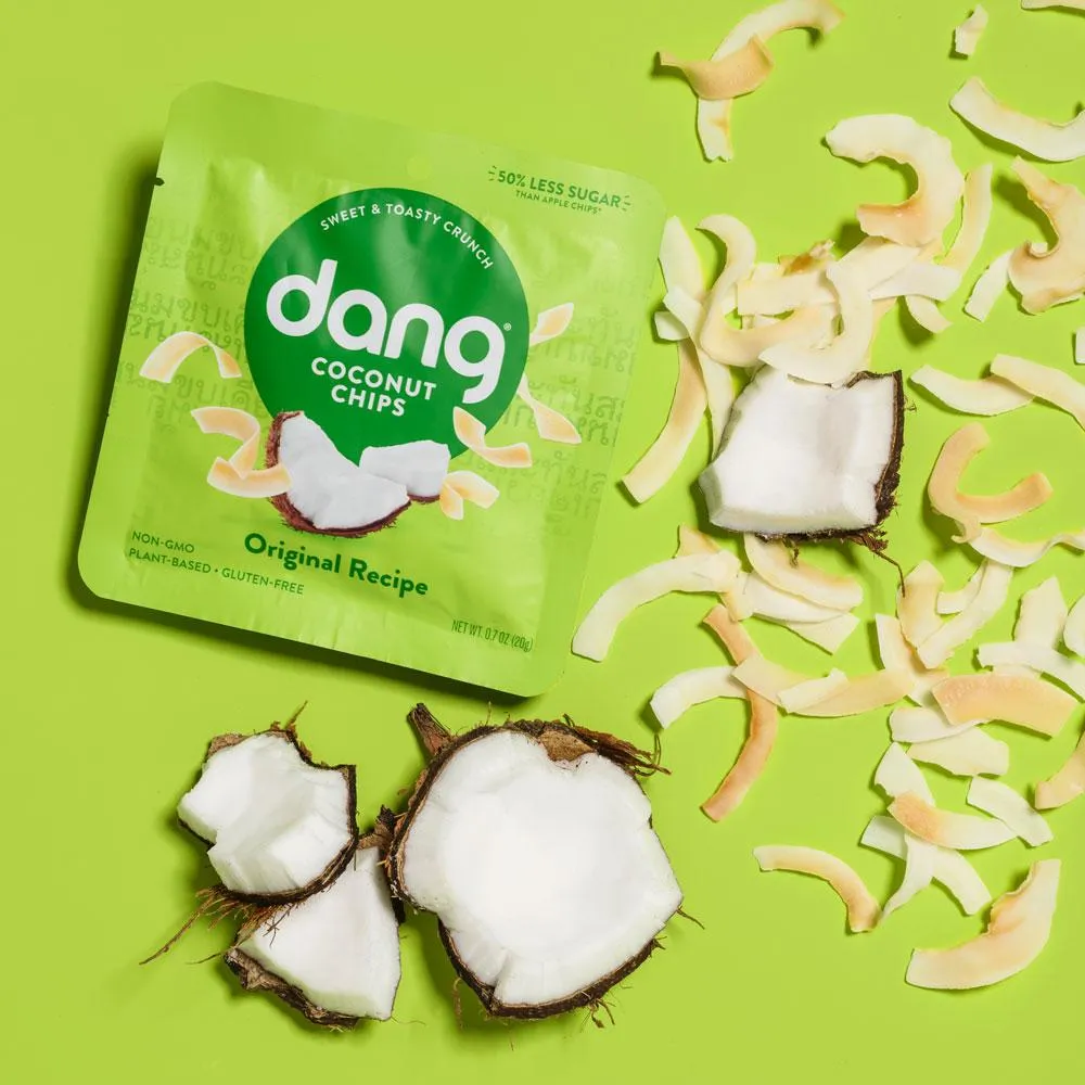Stay-At-Home Bundle with Coconut Chips, Thai Rice Chips, Dang Bar (60 Count)