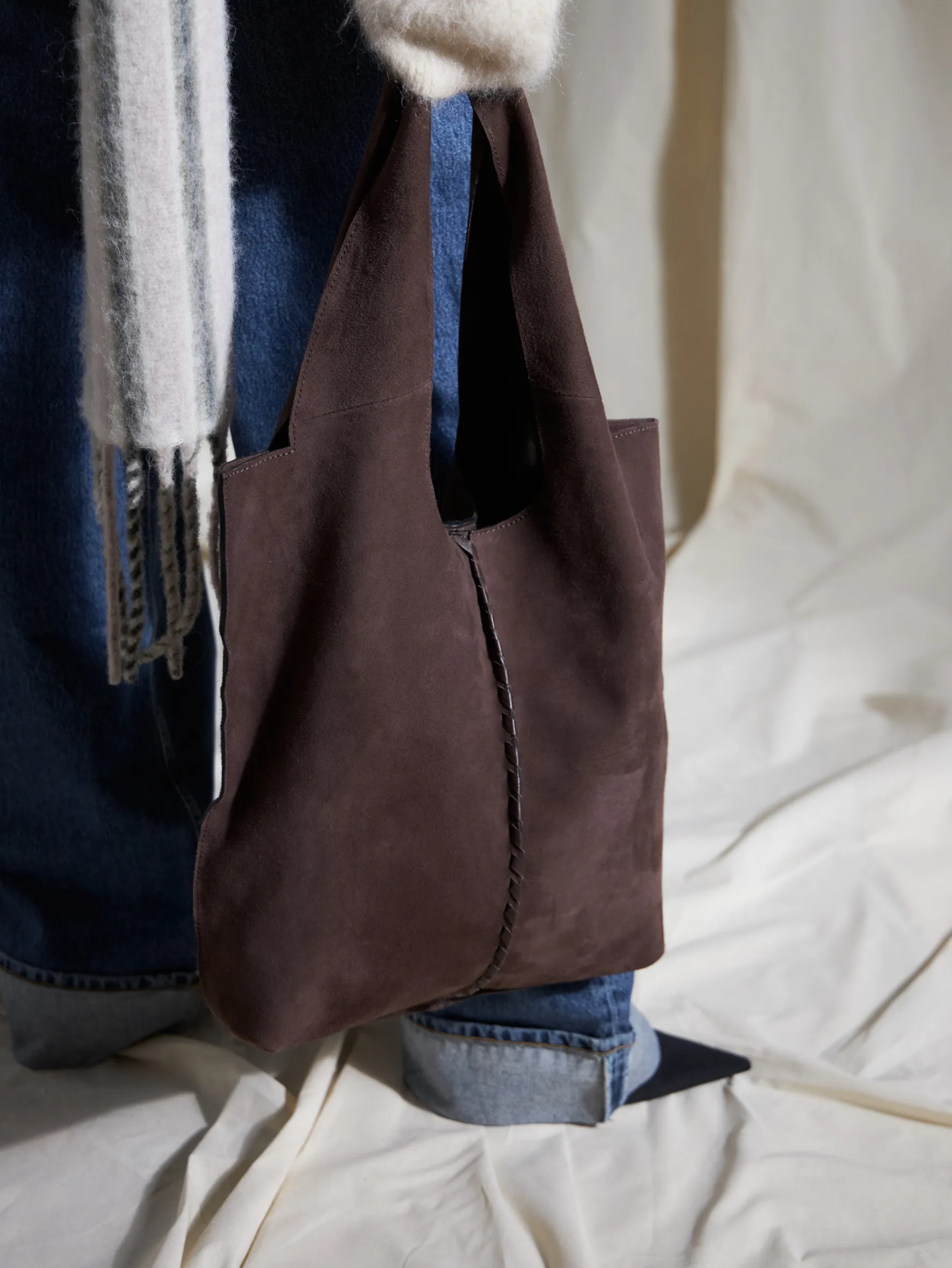 Suede Danita Bag