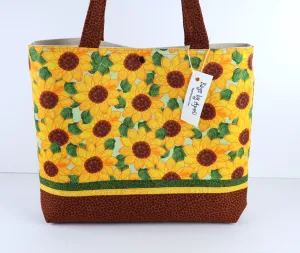 Sunflower Garden Shoulder Bag Purse