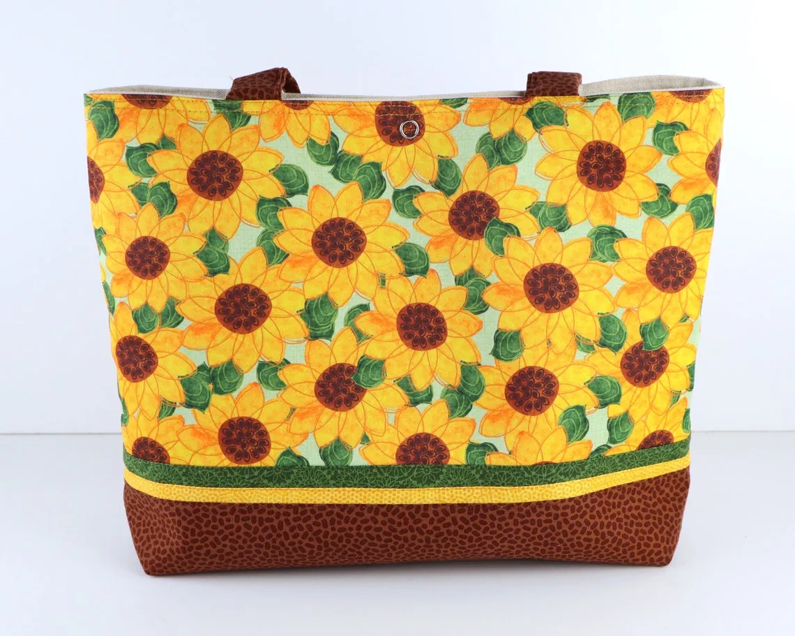 Sunflower Garden Shoulder Bag Purse