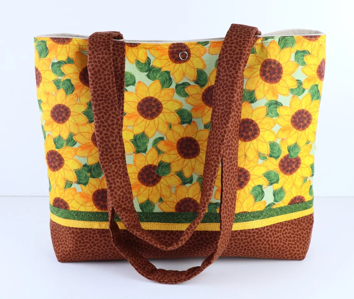Sunflower Garden Shoulder Bag Purse