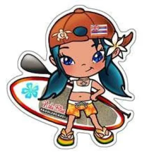 SUP Girl Decal