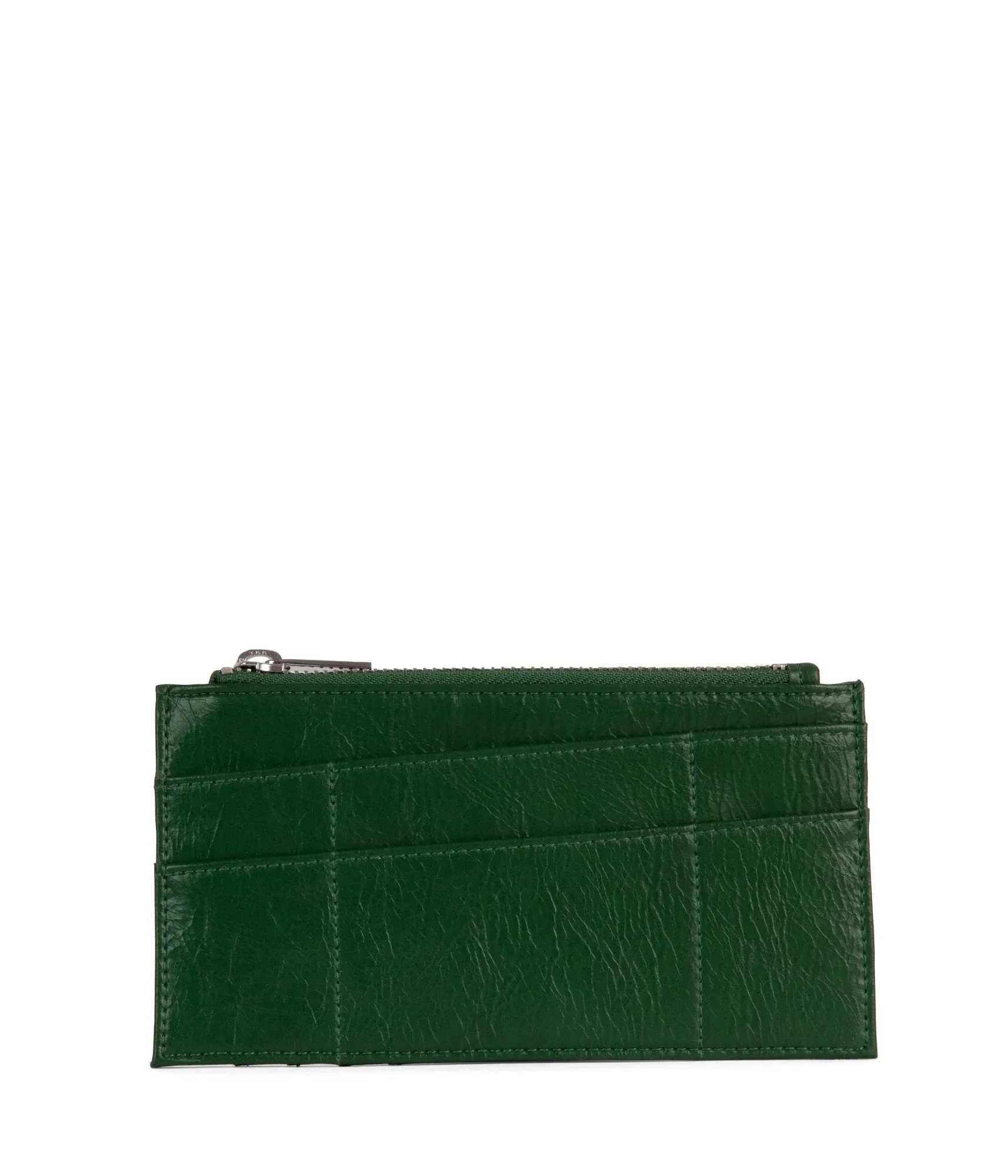 Sustainable Vegan Zip Top Card Case