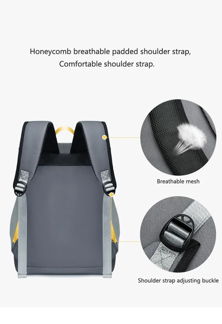 Sweet & Energetic Waterproof Unisex Laptop Backpack