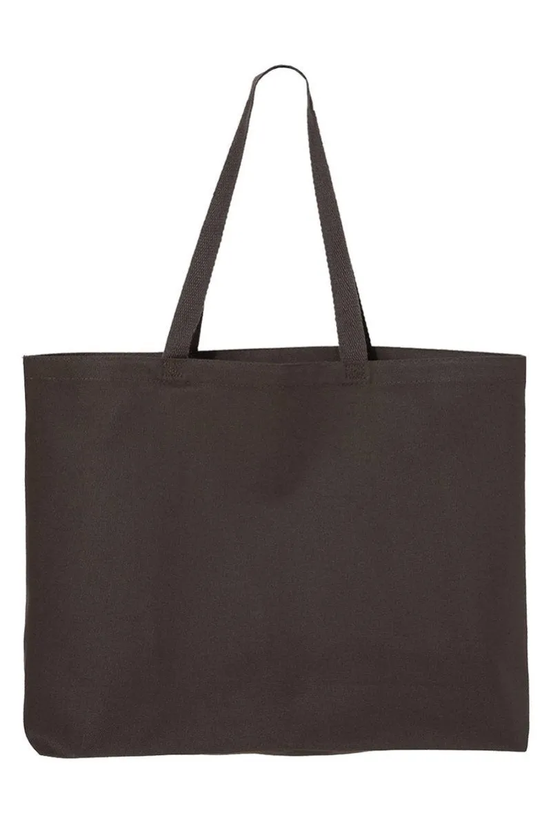 Swing Into Color Canvas Jumbo Tote