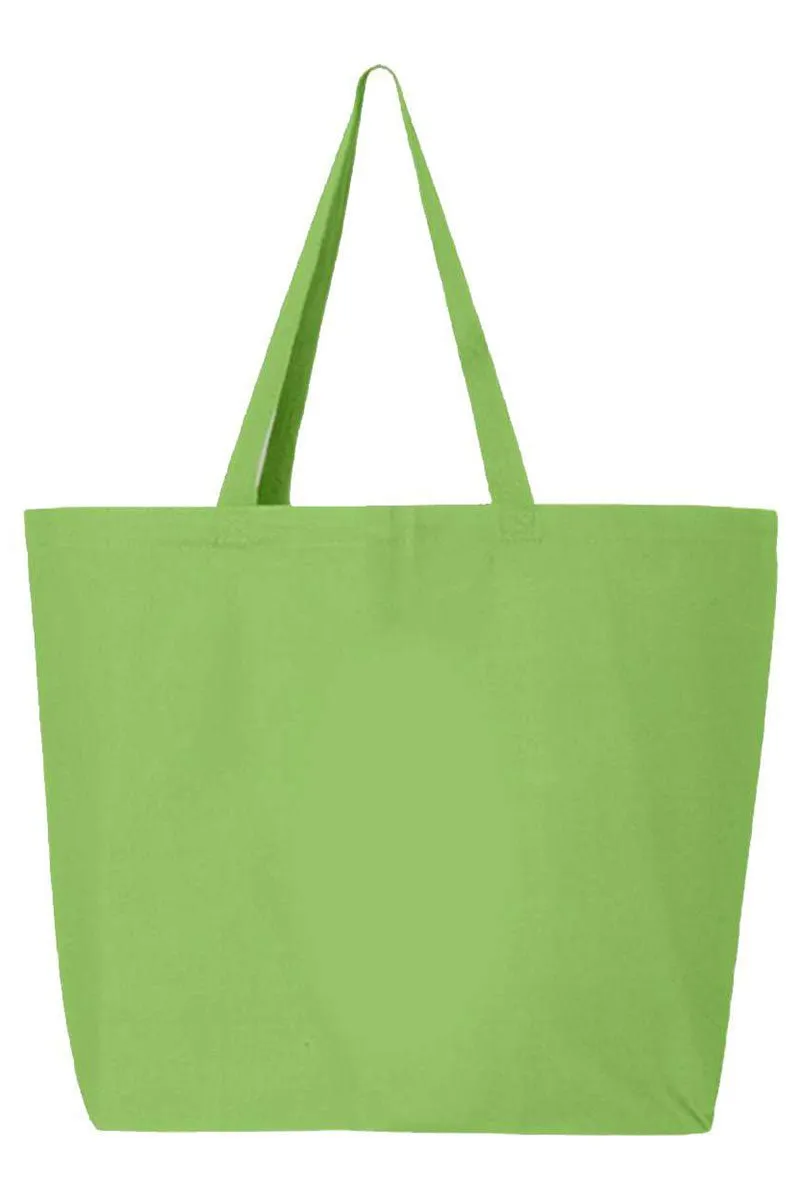 Swing Into Color Canvas Jumbo Tote