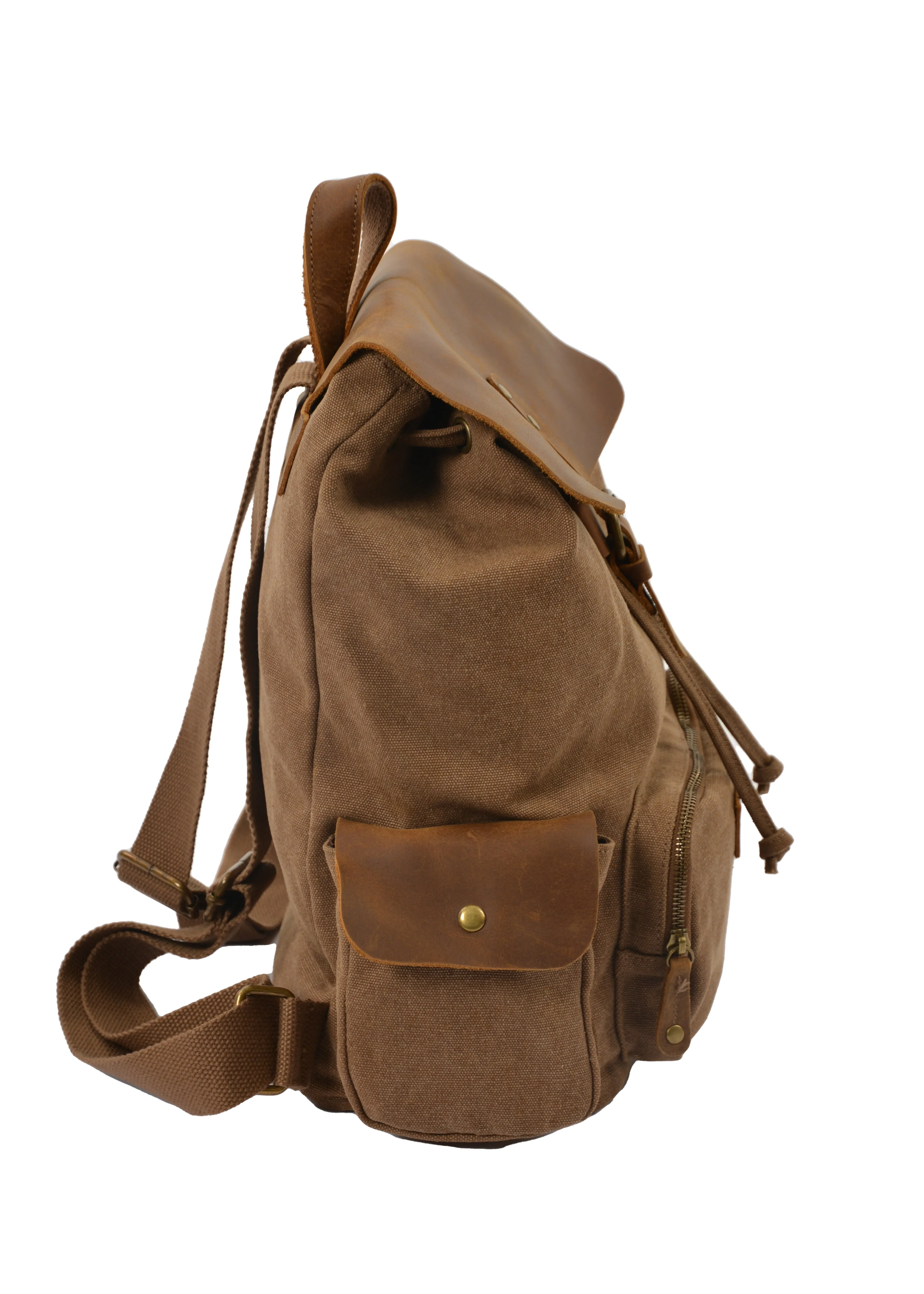 T3W1994BAG Thomas Cook Brown Backpack