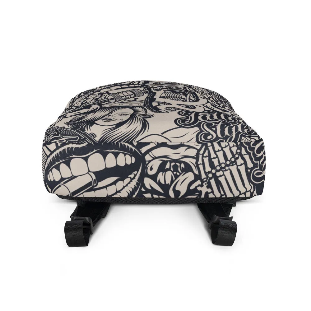 Tattoo Style - Sustainably Made Backpack