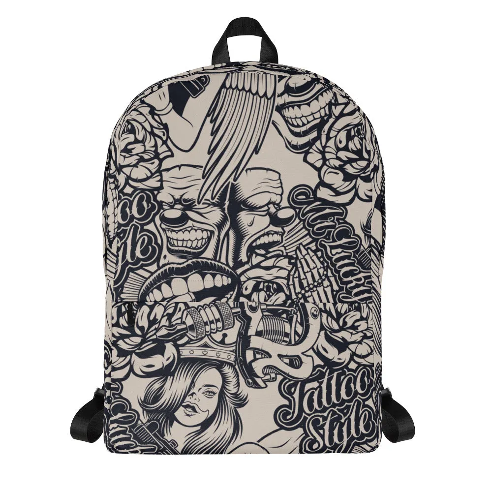Tattoo Style - Sustainably Made Backpack