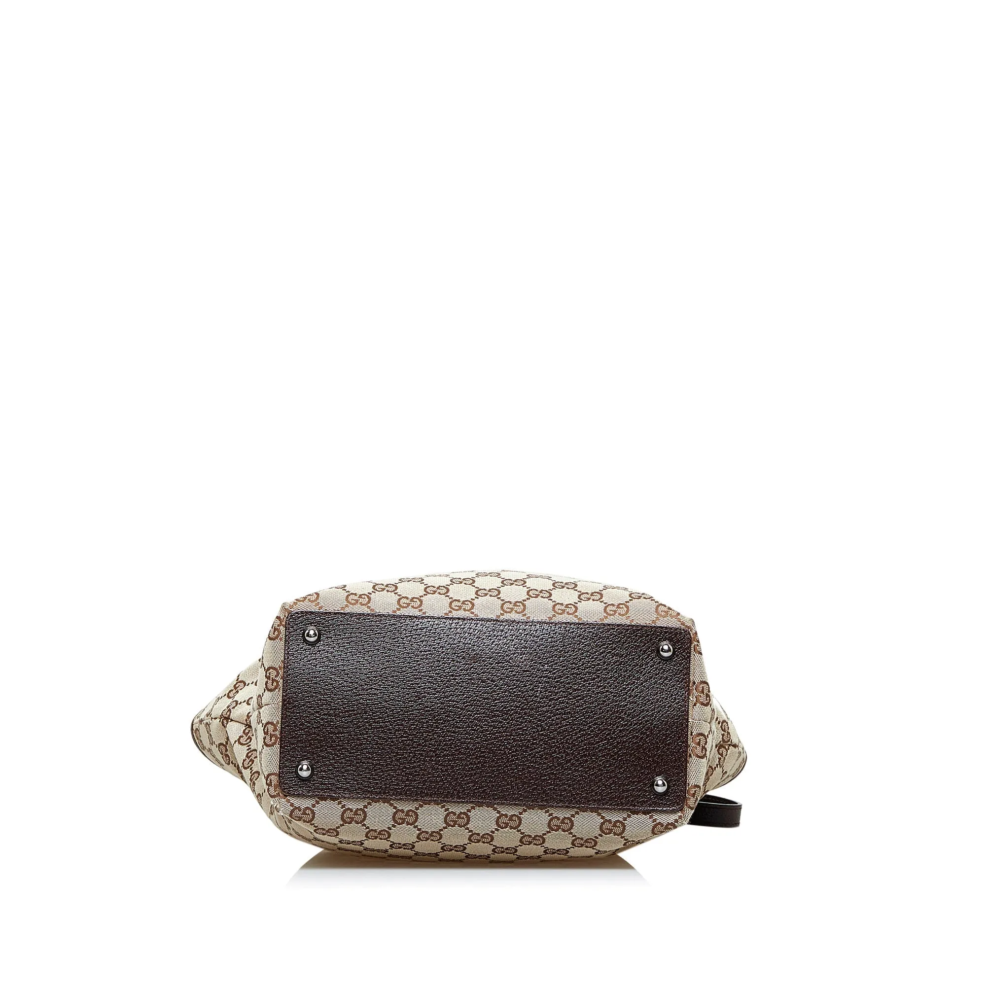 Taupe Gucci GG Canvas Eclipse Tote Bag
