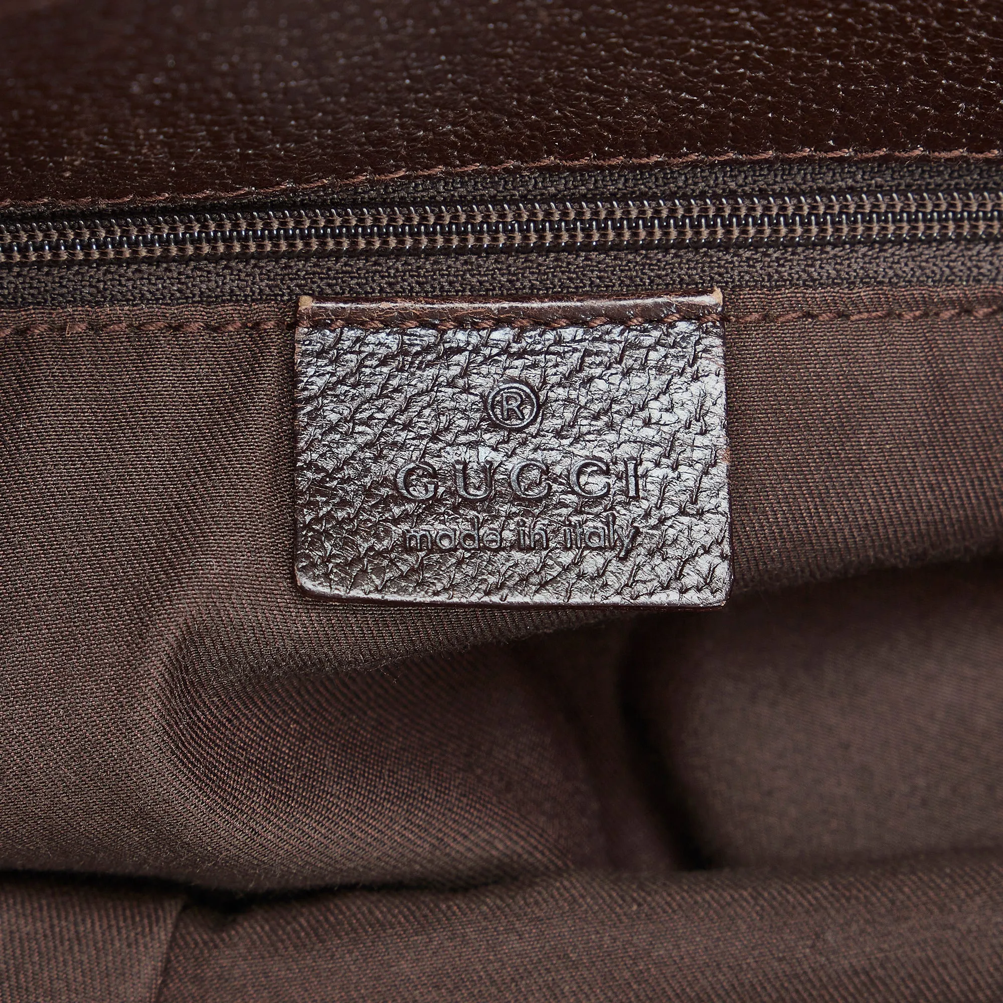 Taupe Gucci GG Canvas Eclipse Tote Bag