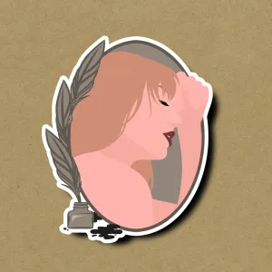 Taylor Swift Waterproof Sticker | TTPD Sticker 