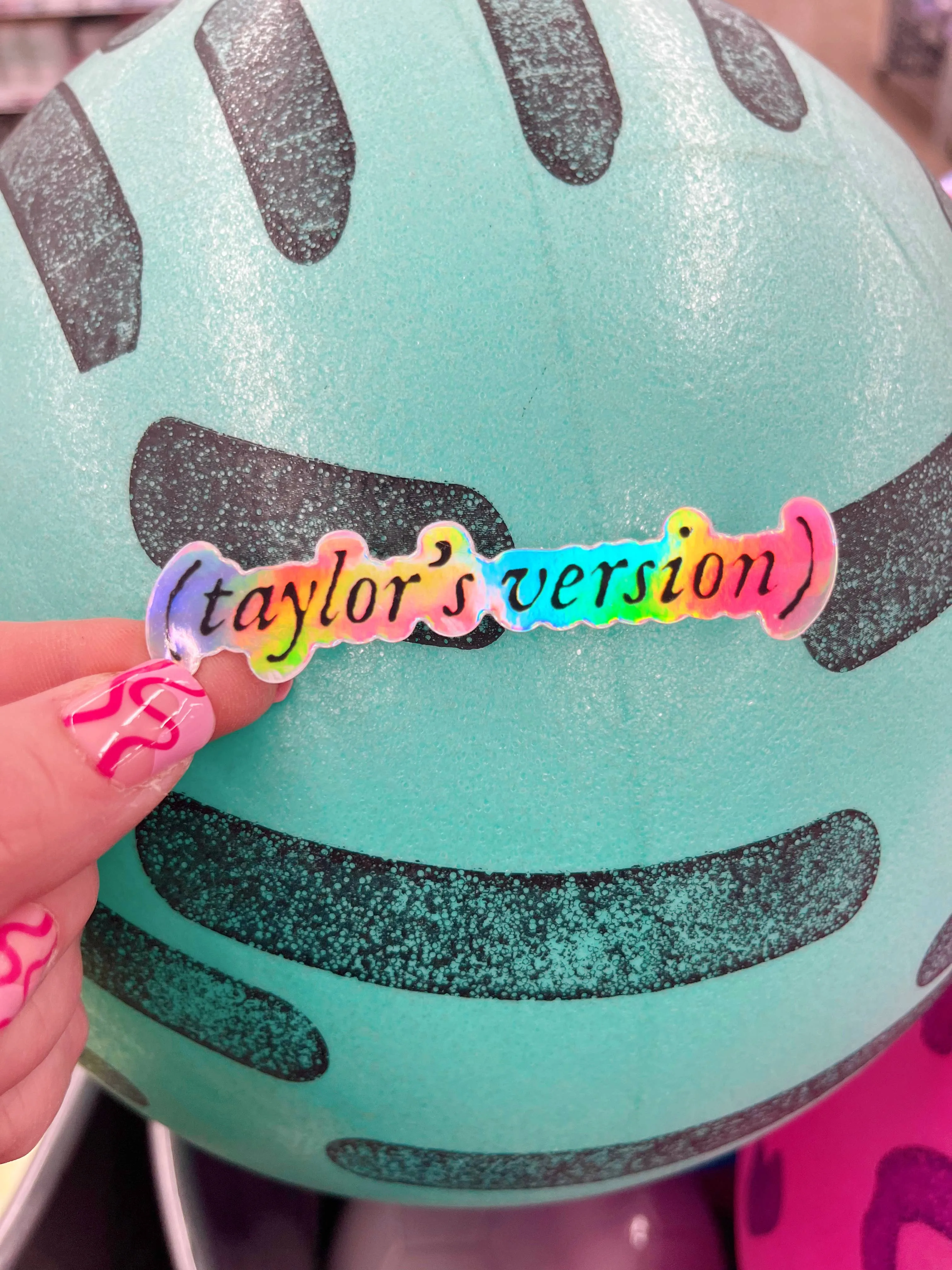 Taylor's Version - Holographic Taylor Swift Sticker: Single