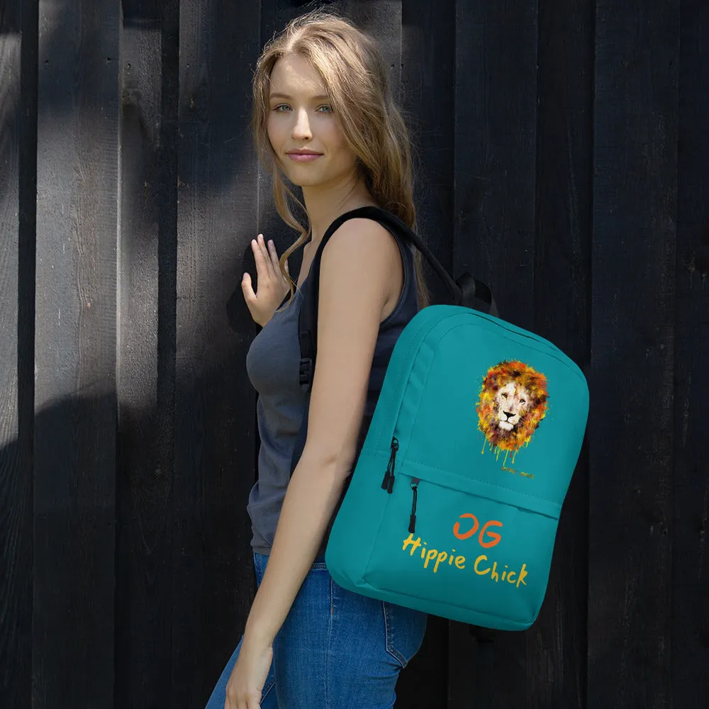 Teal Backpack - OG Hippie Chick