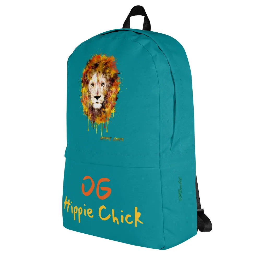 Teal Backpack - OG Hippie Chick