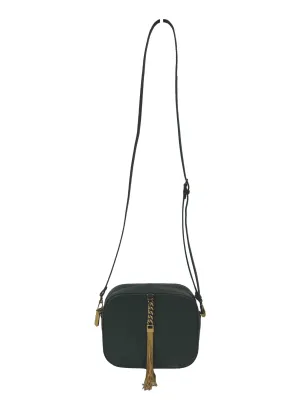 Teal Tassel Clutch