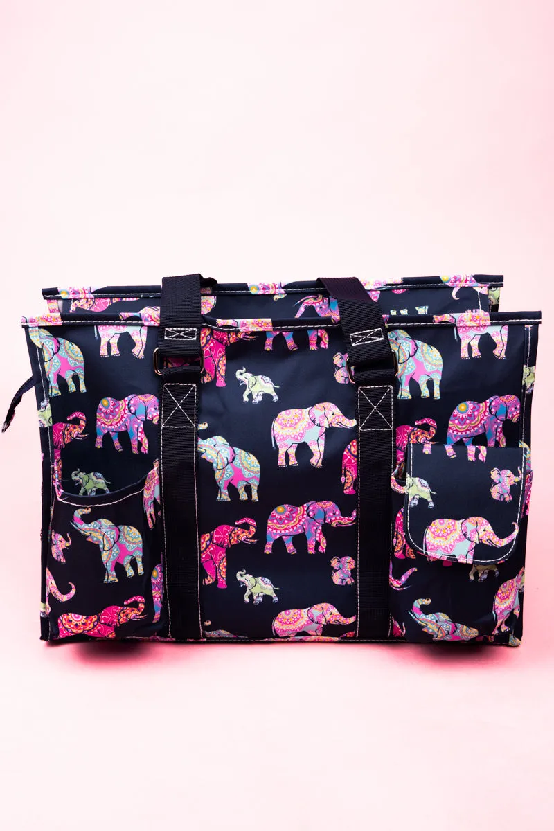 Thailand Tusks Utility Tote with Navy Trim