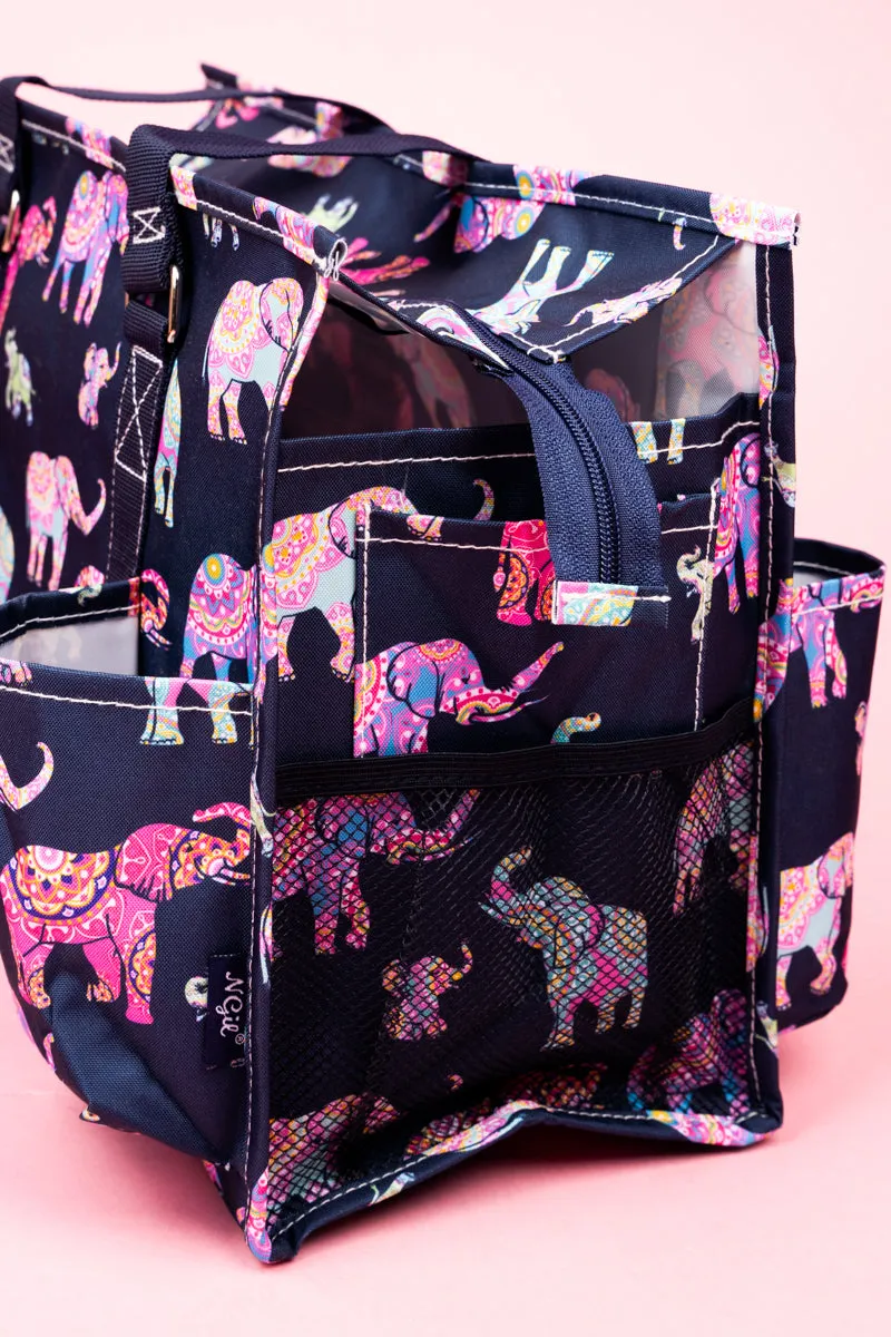 Thailand Tusks Utility Tote with Navy Trim
