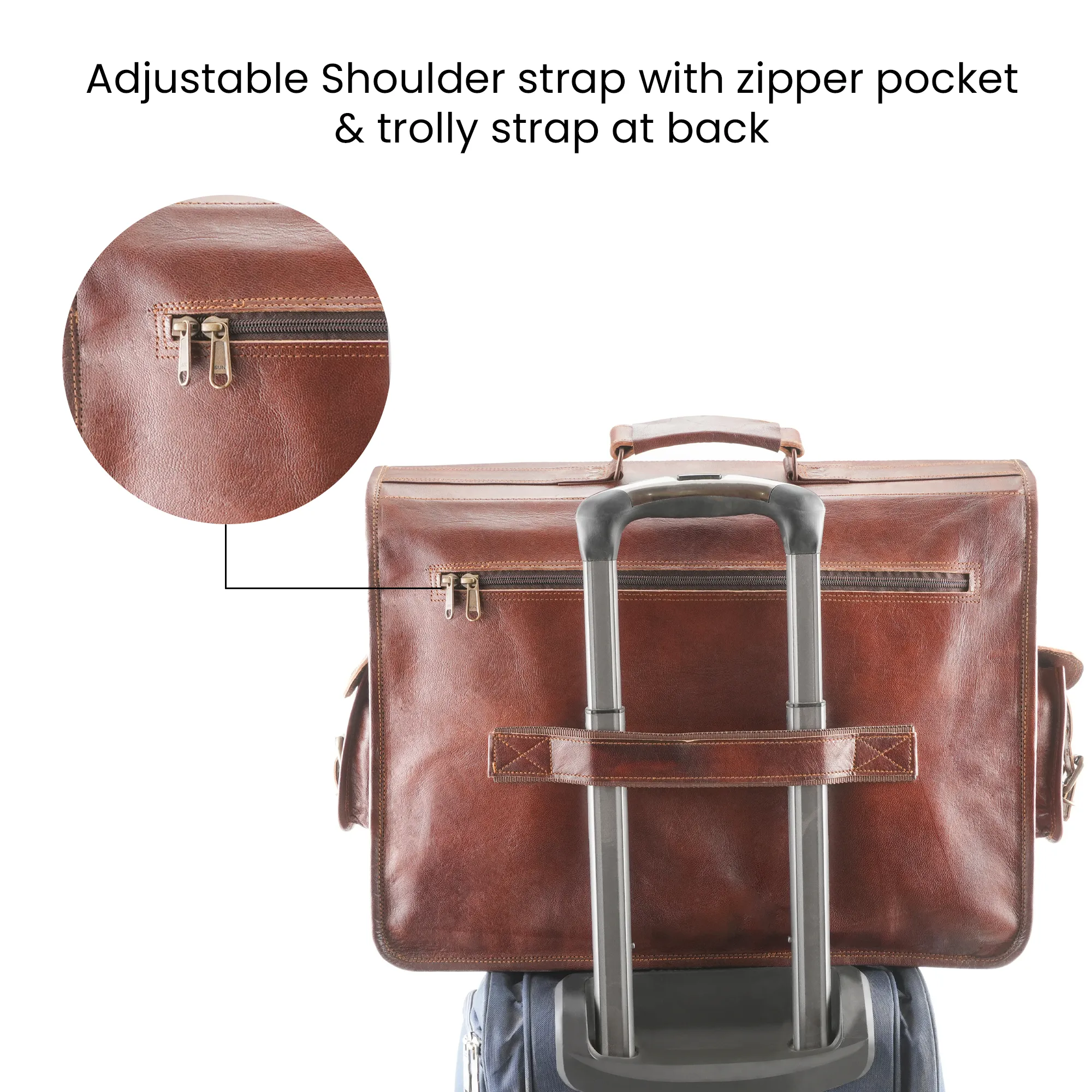 The BrownStone Vintage Leather Messenger