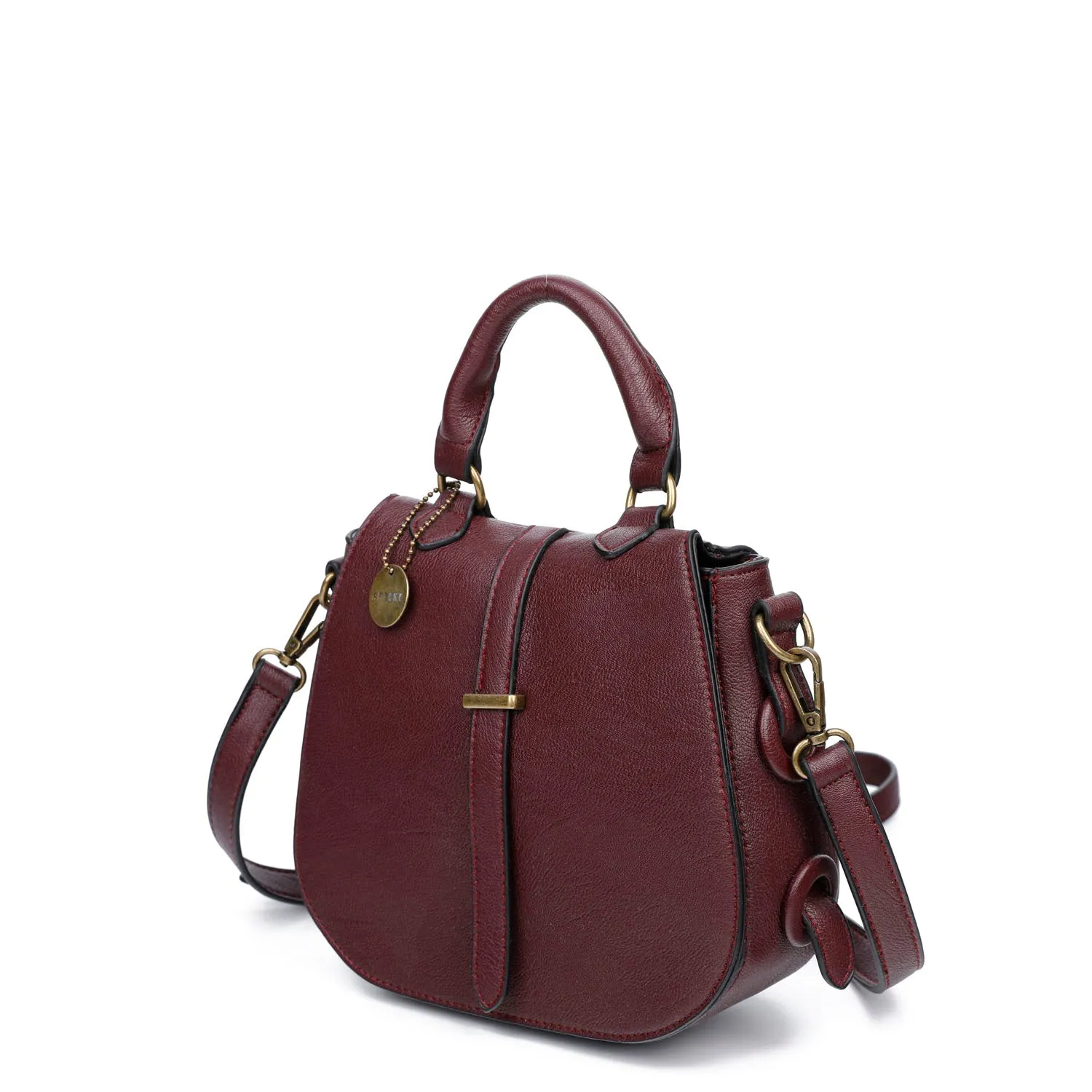 The Carli Crossbody - Wine